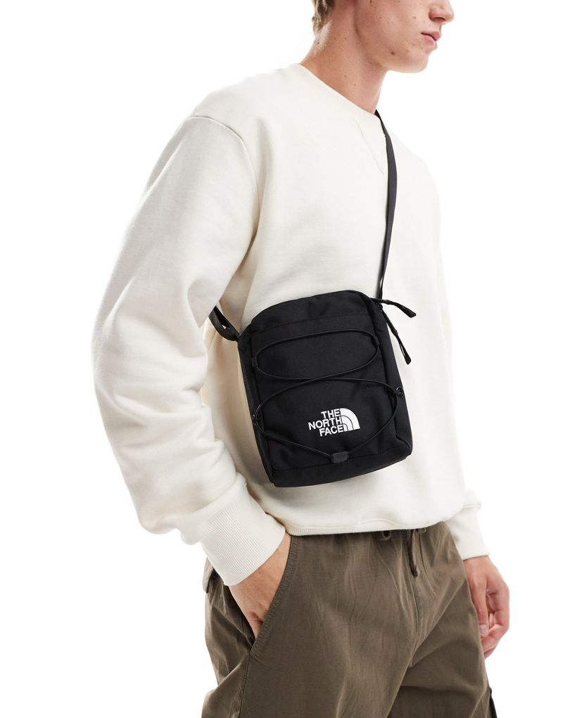 The North Face Jester crossbody bag in black The North Face