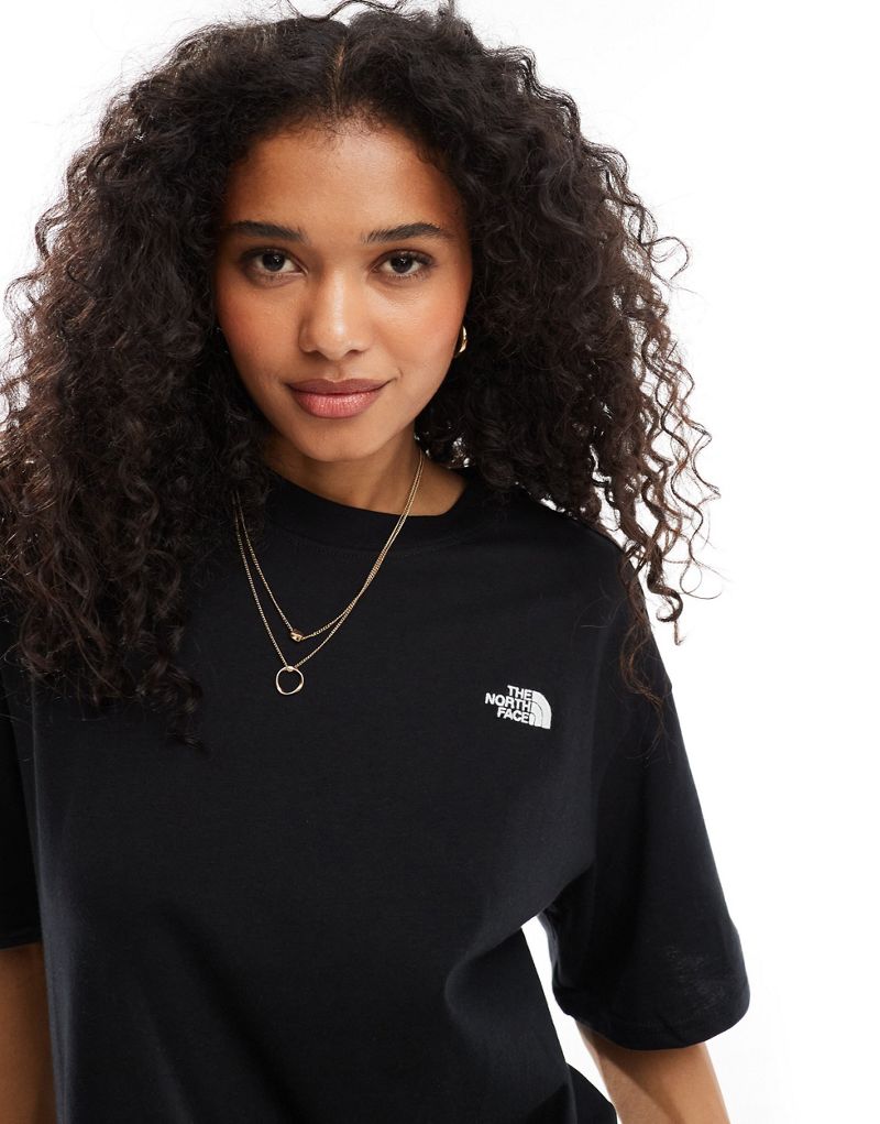 The North Face Evolution oversized T-shirt in black The North Face