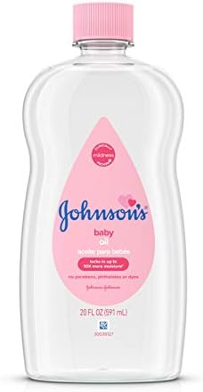 Johnson & Johnson SLC (Cosmetics) Baby Oil, 20 Fl Oz Johnson's Baby