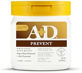 A+D Original Diaper Rash Ointment, Skin Protectant With Lanolin and Petrolatum, (Packaging May Vary) Cream 16 Ounce (Pack of 1) A+D