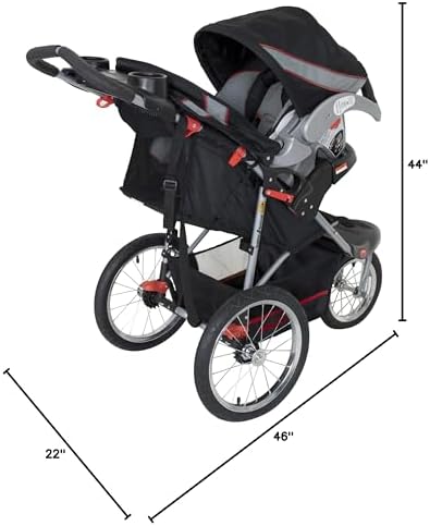 Коляска для бега Baby Trend Range Jogger, Millennium Baby Trend