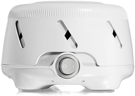 Yogasleep Dohm UNO White Noise Sound Machine (White) With Real Fan Inside for Non-Looping White Noise, For Travel, Office Privacy, Meditation, Sleep Aid For Adults & Baby, Registry Gift Marpac