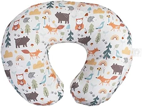 Boppy Nursing Pillow Cover, Ochre Stripe, Cotton Blend, Fits the Original Support Boppy Pillow for Breastfeeding, Bottle Feeding, and Bonding, Cover Only, Nursing Support Pillow Sold Separately Boppy