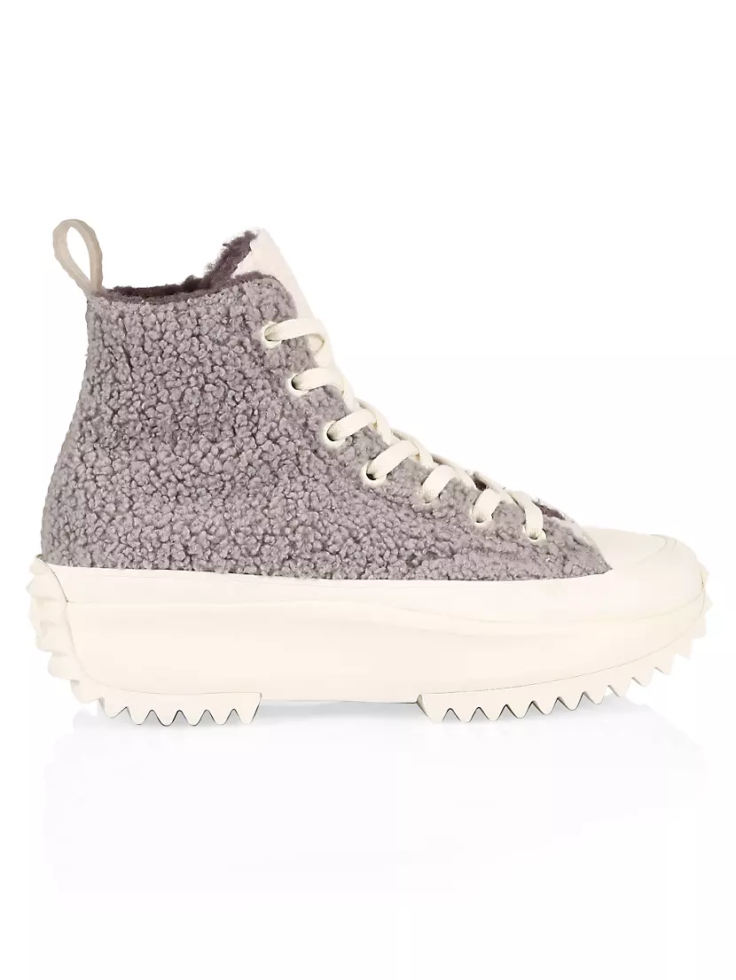 Кроссовки Converse Run Star Hike Sherpa с текстильным верхом и платформой 45 мм Converse