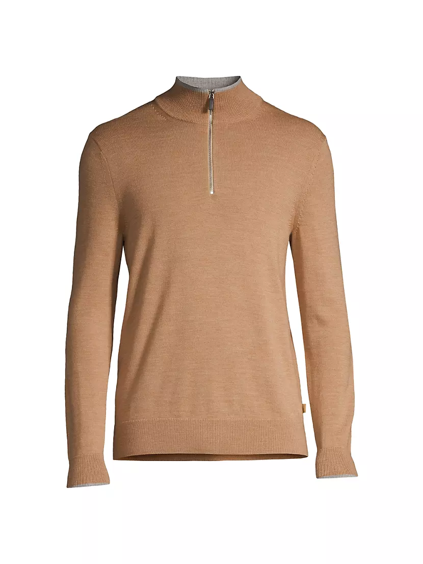  Свитер Michael Kors Merino Quarter-Zip Michael Kors