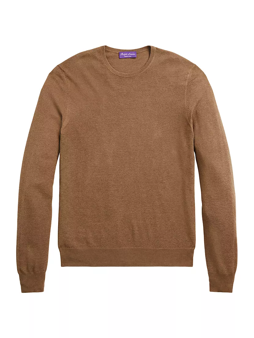  Свитер Ralph Lauren Silk & Cotton Crewneck Ralph Lauren