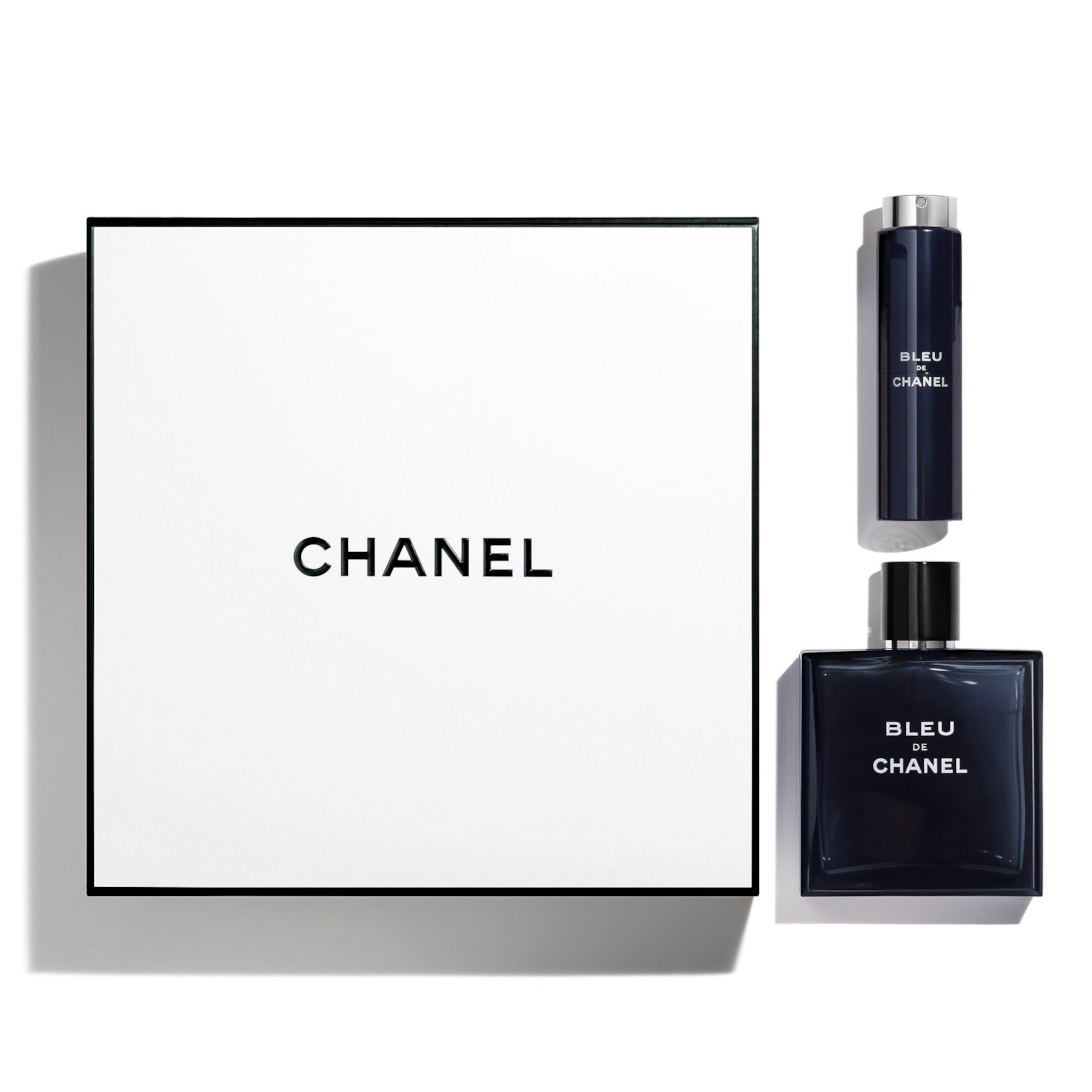 BLEU DE CHANEL Eau de Toilette Travel Spray Gift Set CHANEL