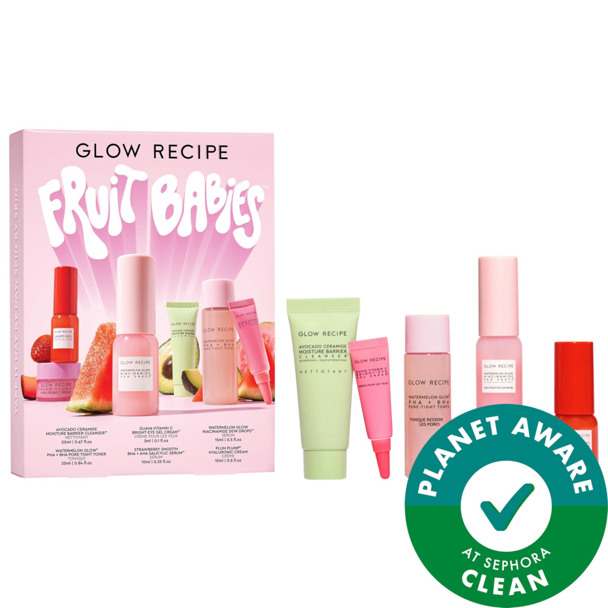 Fruit Babies Bestsellers Kit Glow Recipe