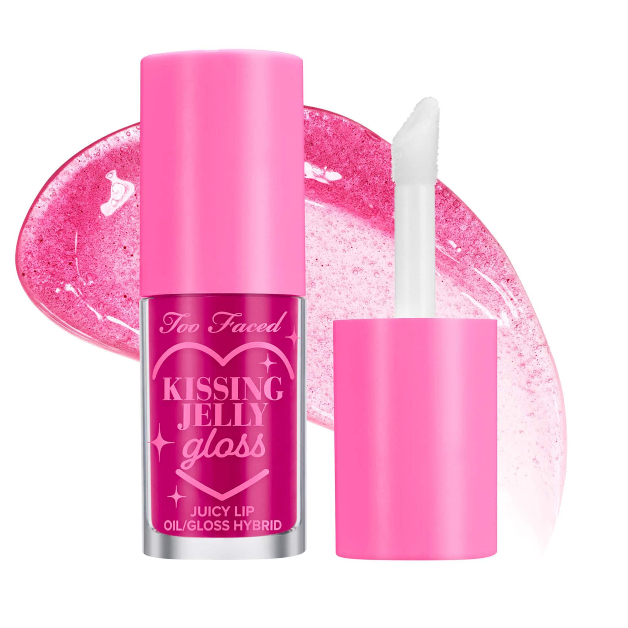 Kissing Jelly Hydrating Lip Oil Gloss Too Faced