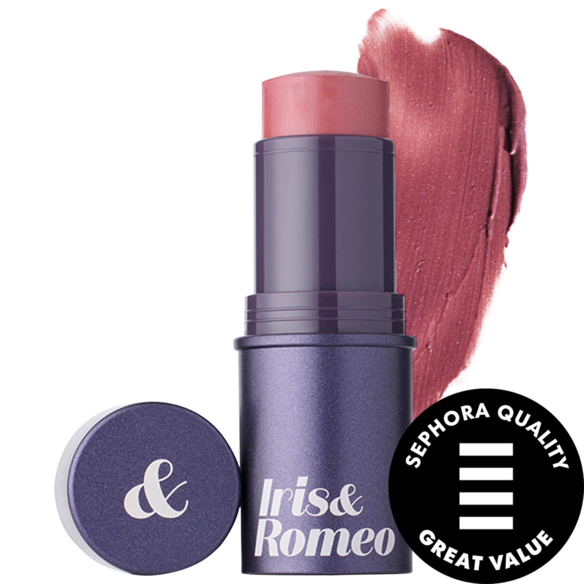 Ceramide Multi-balm Lip+Cheek Cream Blush Stick Iris&Romeo