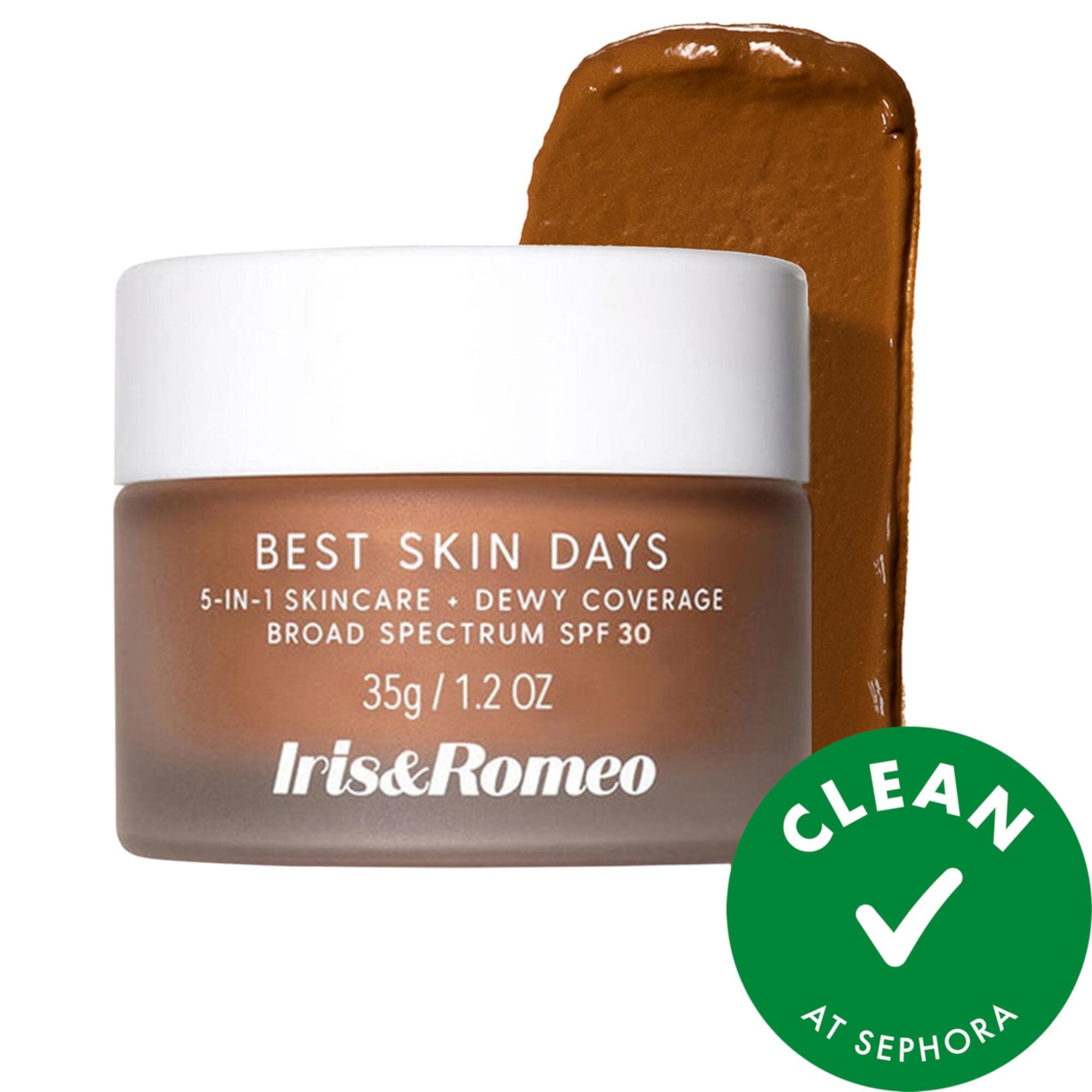 Best Skin Days SPF30 Whipped Tinted Moisturizer with Vitamin C + Hyaluronic Acid Iris&Romeo