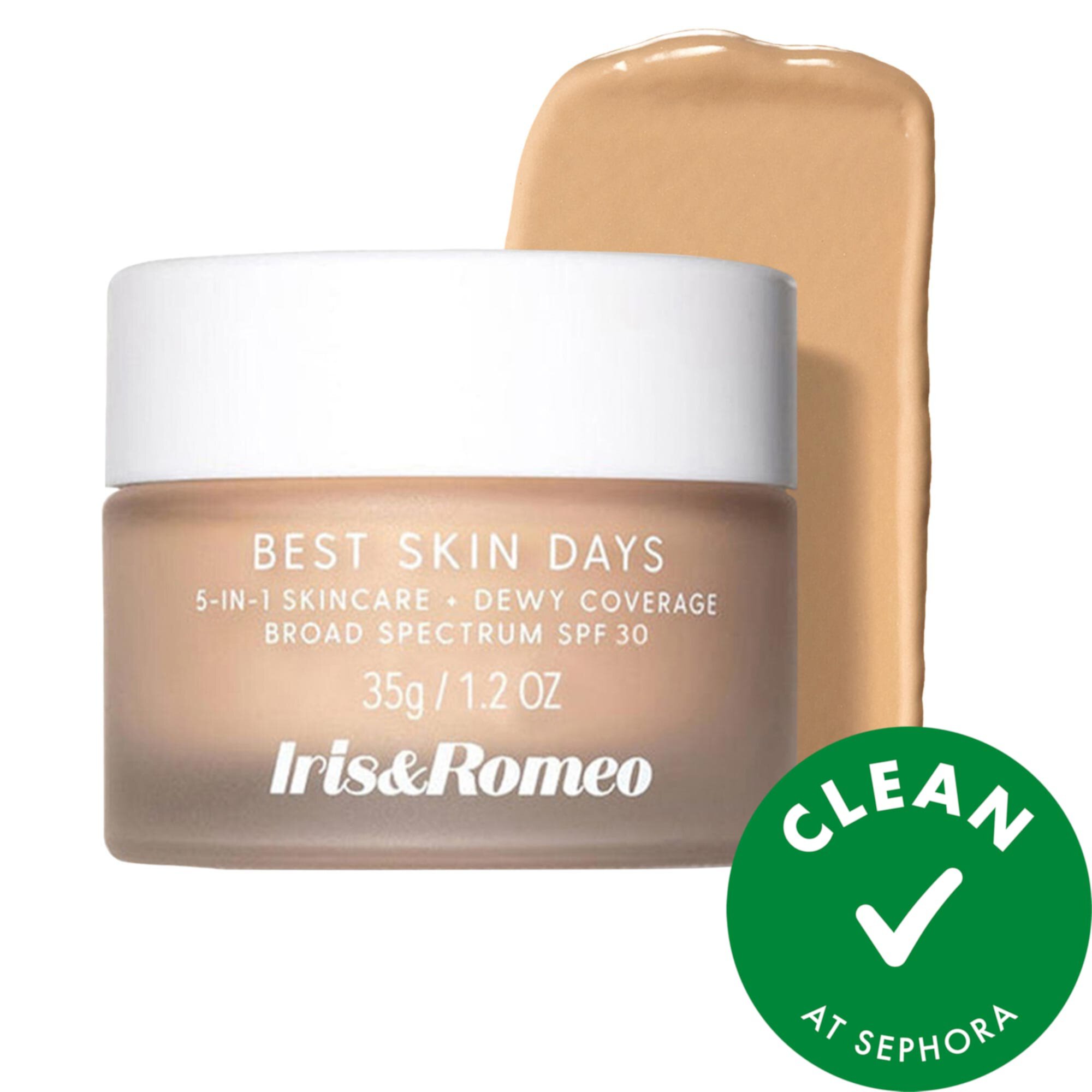 Best Skin Days SPF30 Whipped Tinted Moisturizer with Vitamin C + Hyaluronic Acid Iris&Romeo