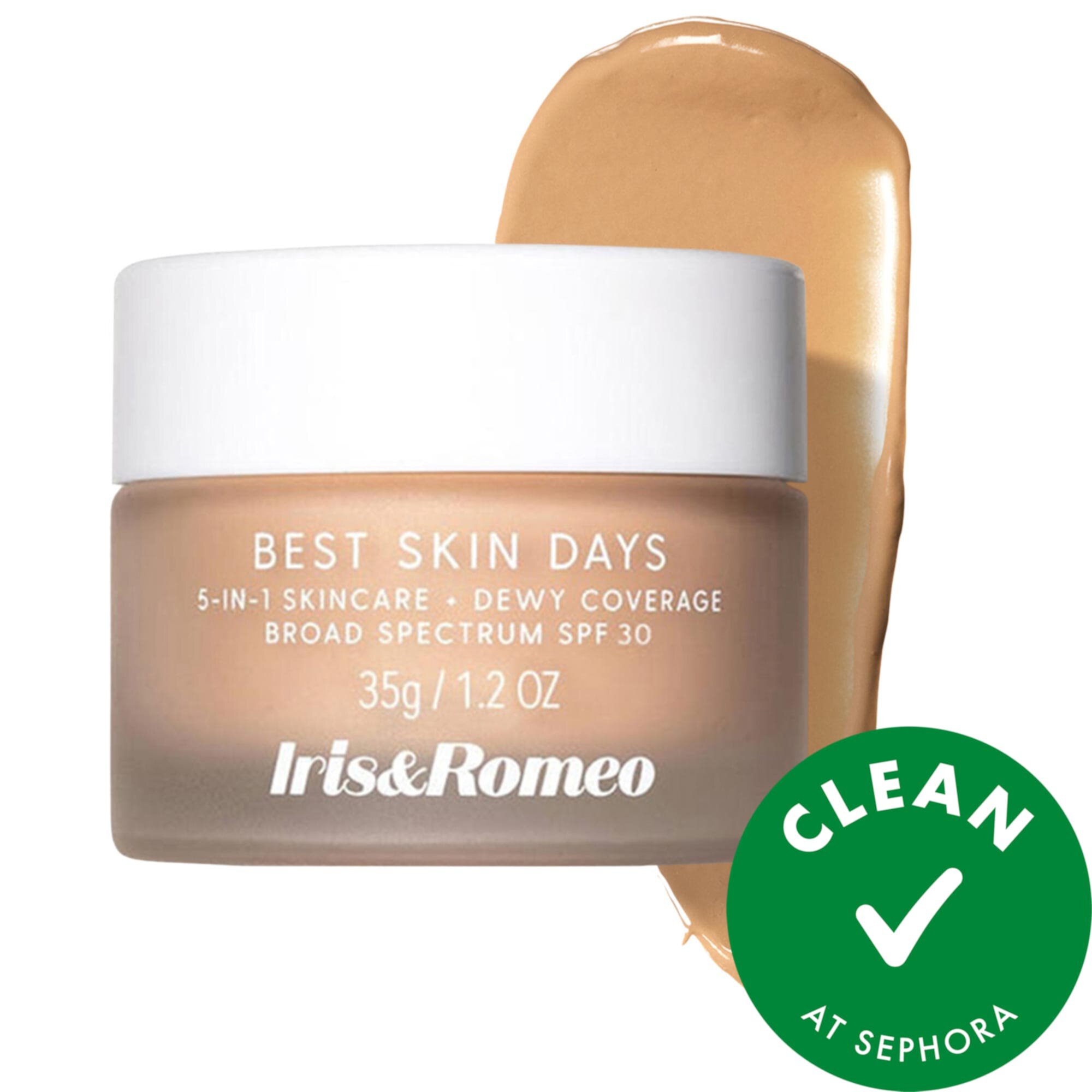 Best Skin Days SPF30 Whipped Tinted Moisturizer with Vitamin C + Hyaluronic Acid Iris&Romeo