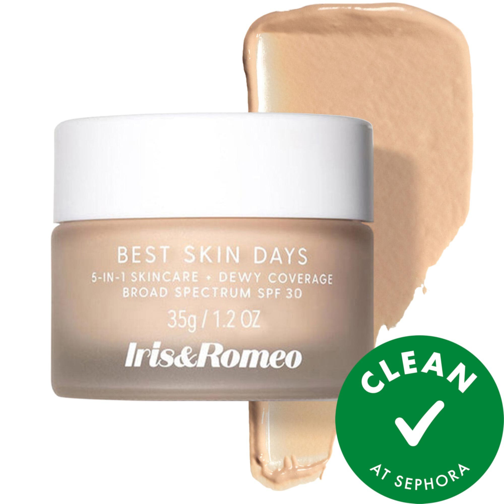 Best Skin Days SPF30 Whipped Tinted Moisturizer with Vitamin C + Hyaluronic Acid Iris&Romeo