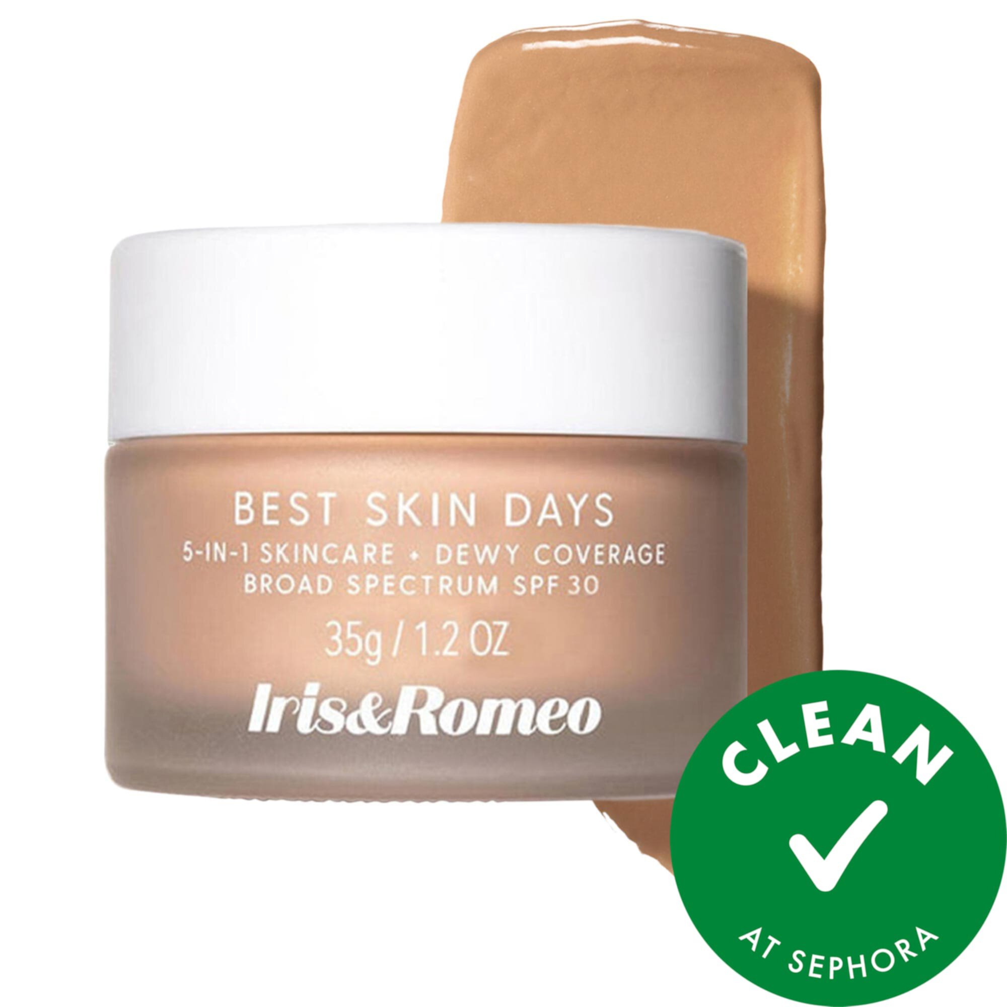 Best Skin Days SPF30 Whipped Tinted Moisturizer with Vitamin C + Hyaluronic Acid Iris&Romeo