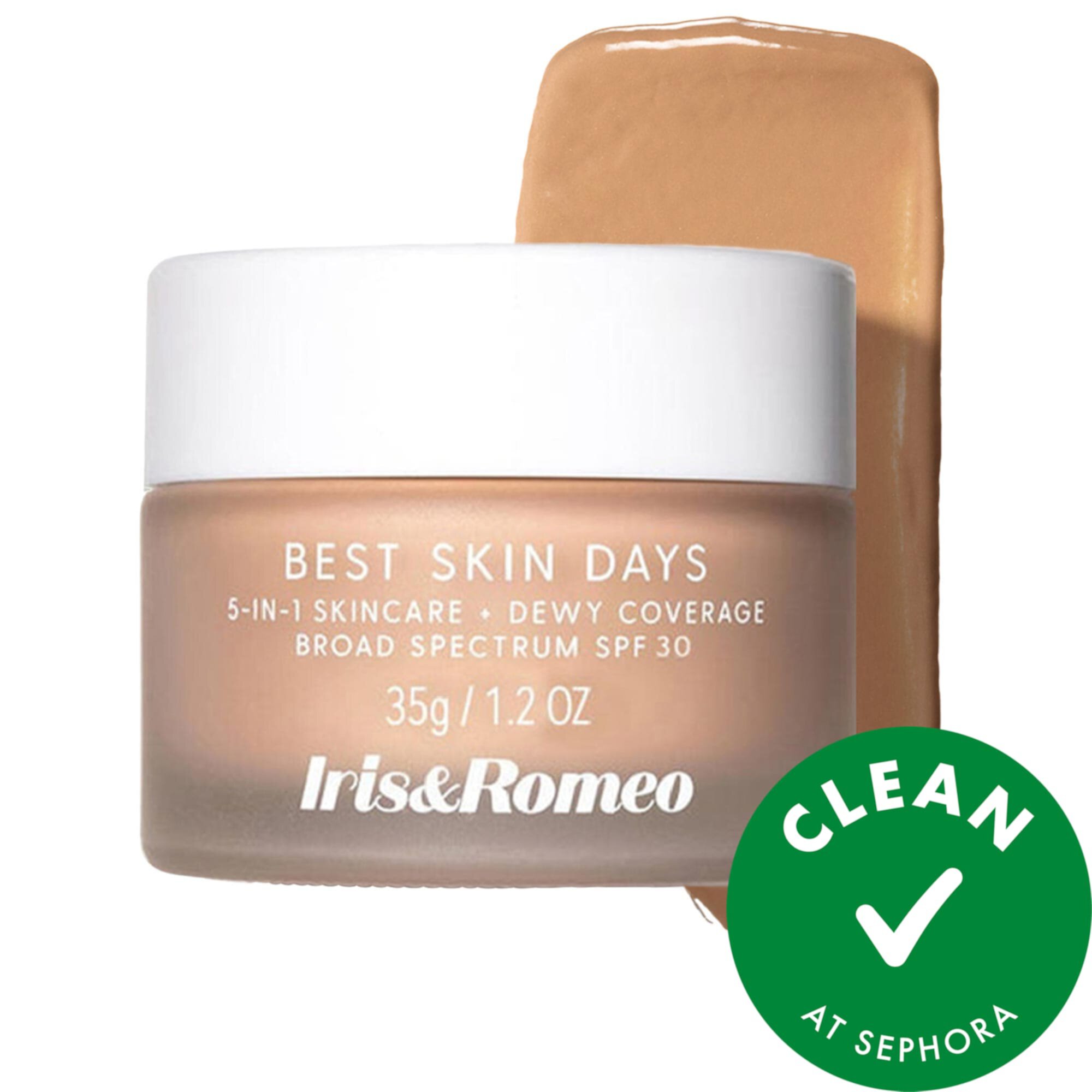 Best Skin Days SPF30 Whipped Tinted Moisturizer with Vitamin C + Hyaluronic Acid Iris&Romeo