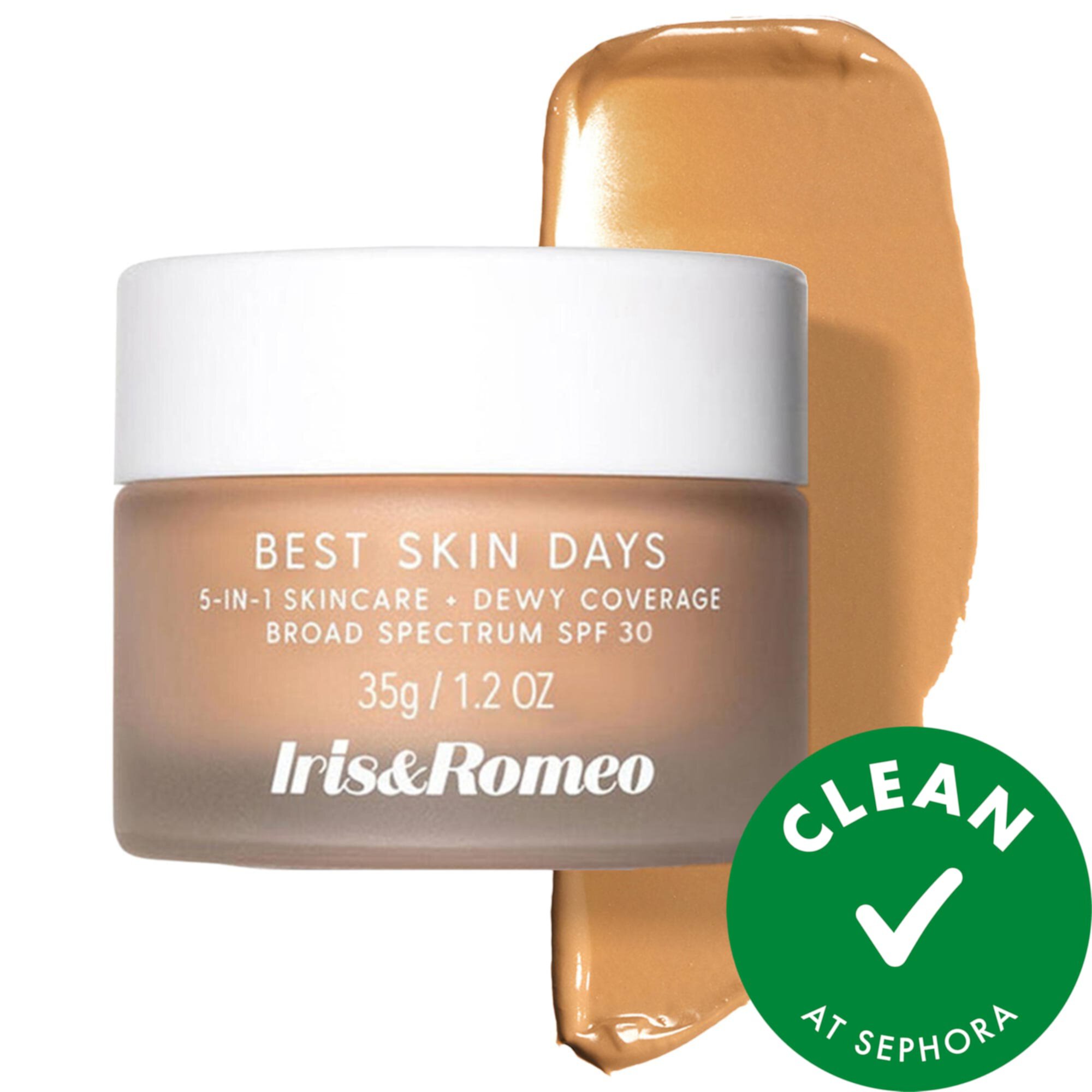 Best Skin Days SPF30 Whipped Tinted Moisturizer with Vitamin C + Hyaluronic Acid Iris&Romeo