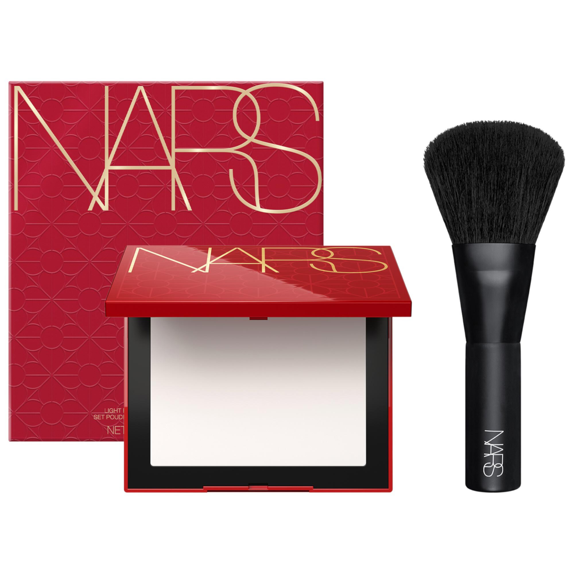 Пудра для фиксации с сияющим эффектом, 10 г, новогодний набор Nars