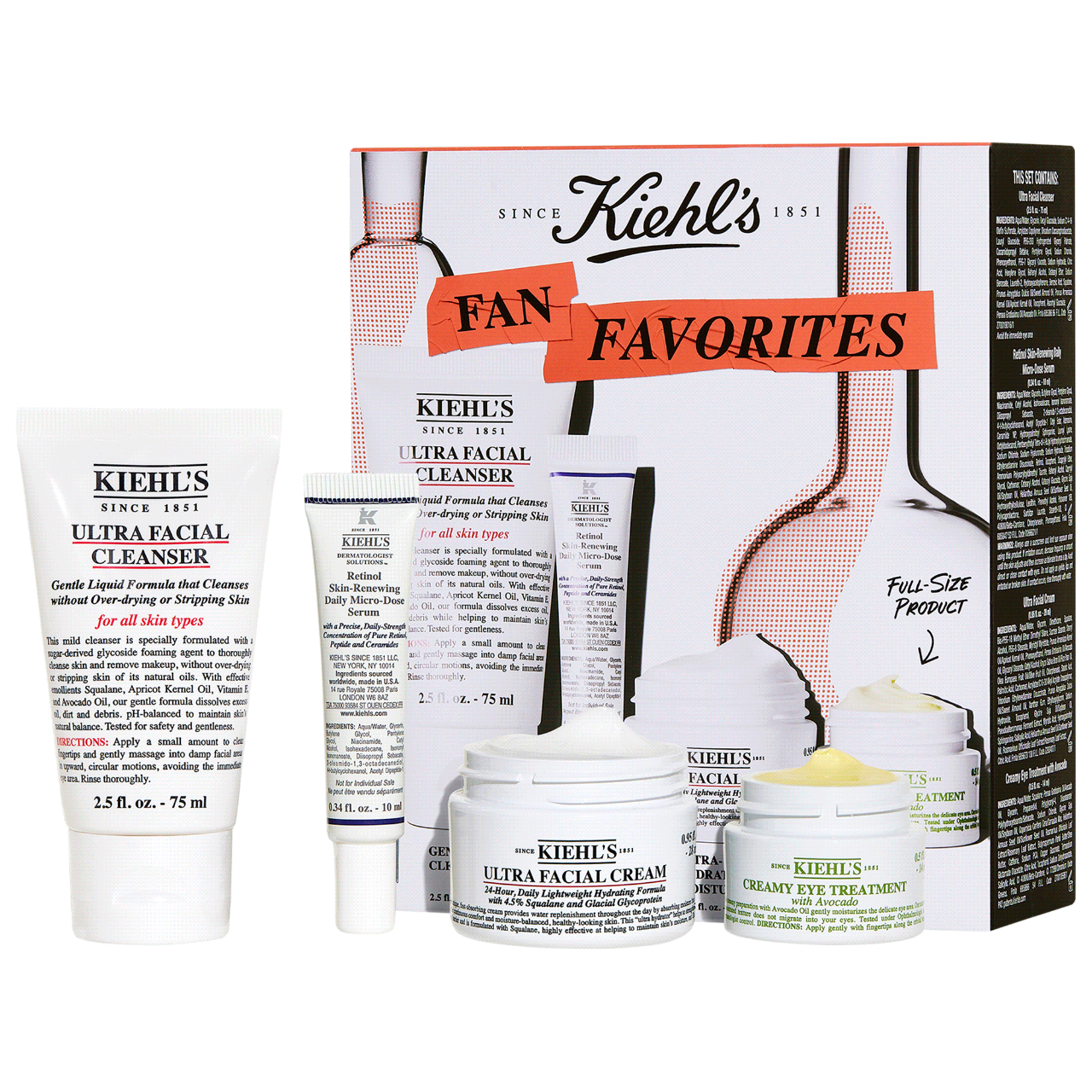 Kiehl's Fan Favorites Gift Set Kiehl's Since 1851