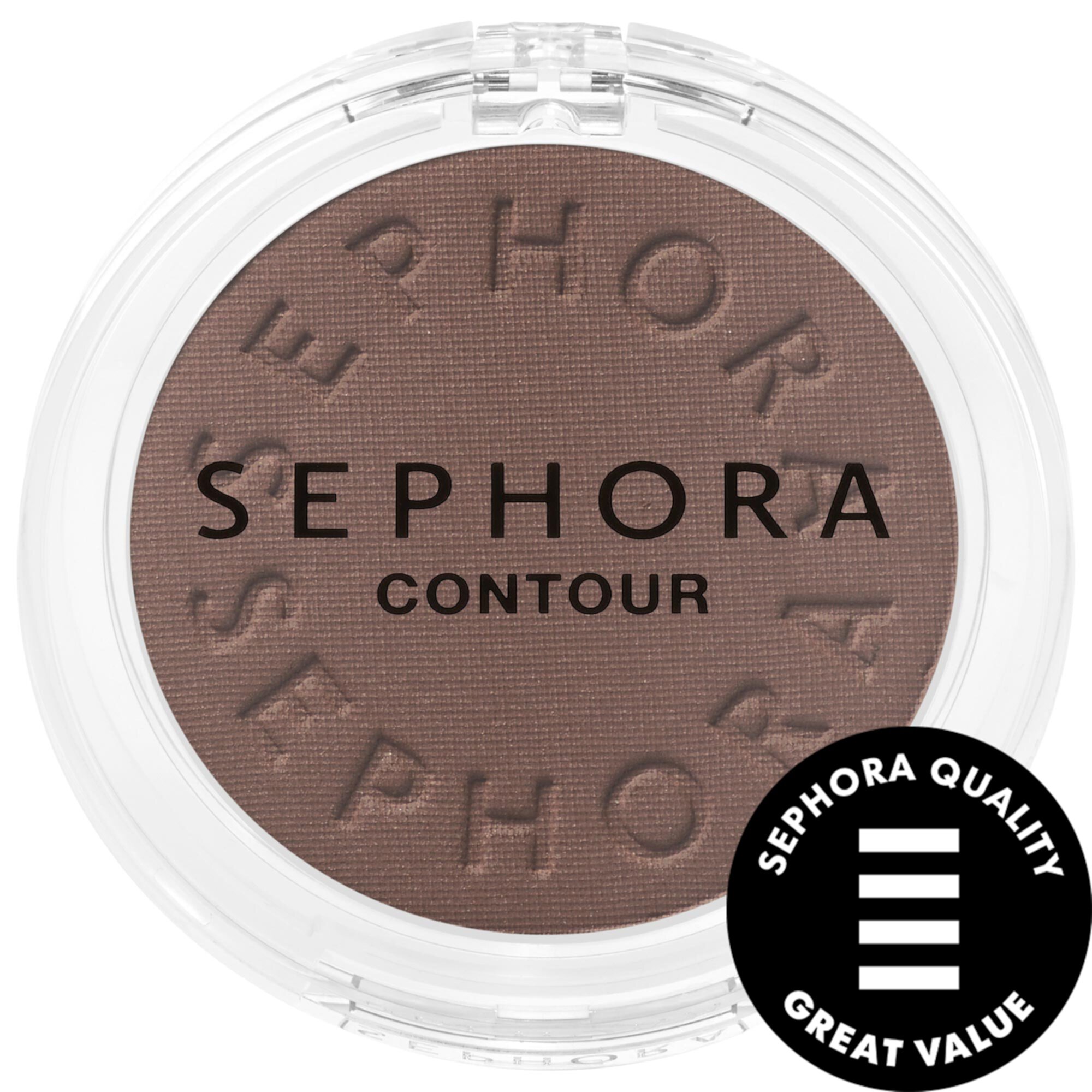 Матовая контурная пудра Sephora Colorful® для легкого скульптинга, 4 звена. Sephora Collection