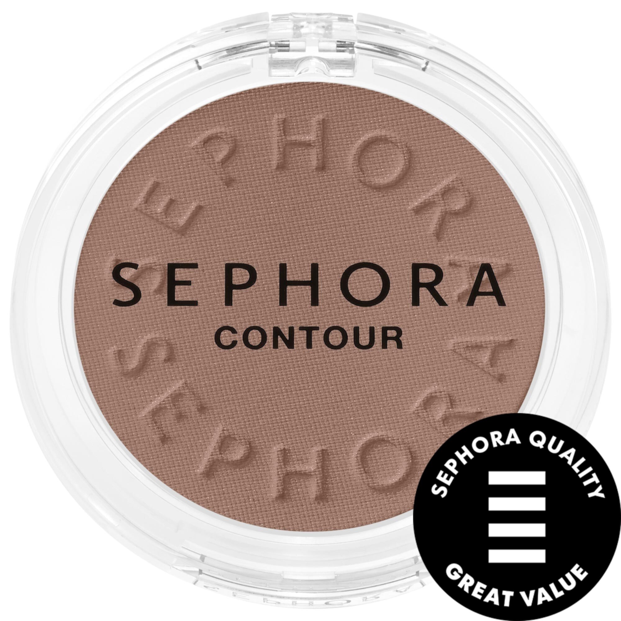 Матовая контурная пудра Sephora Colorful® для легкого скульптинга, 4 звена. Sephora Collection