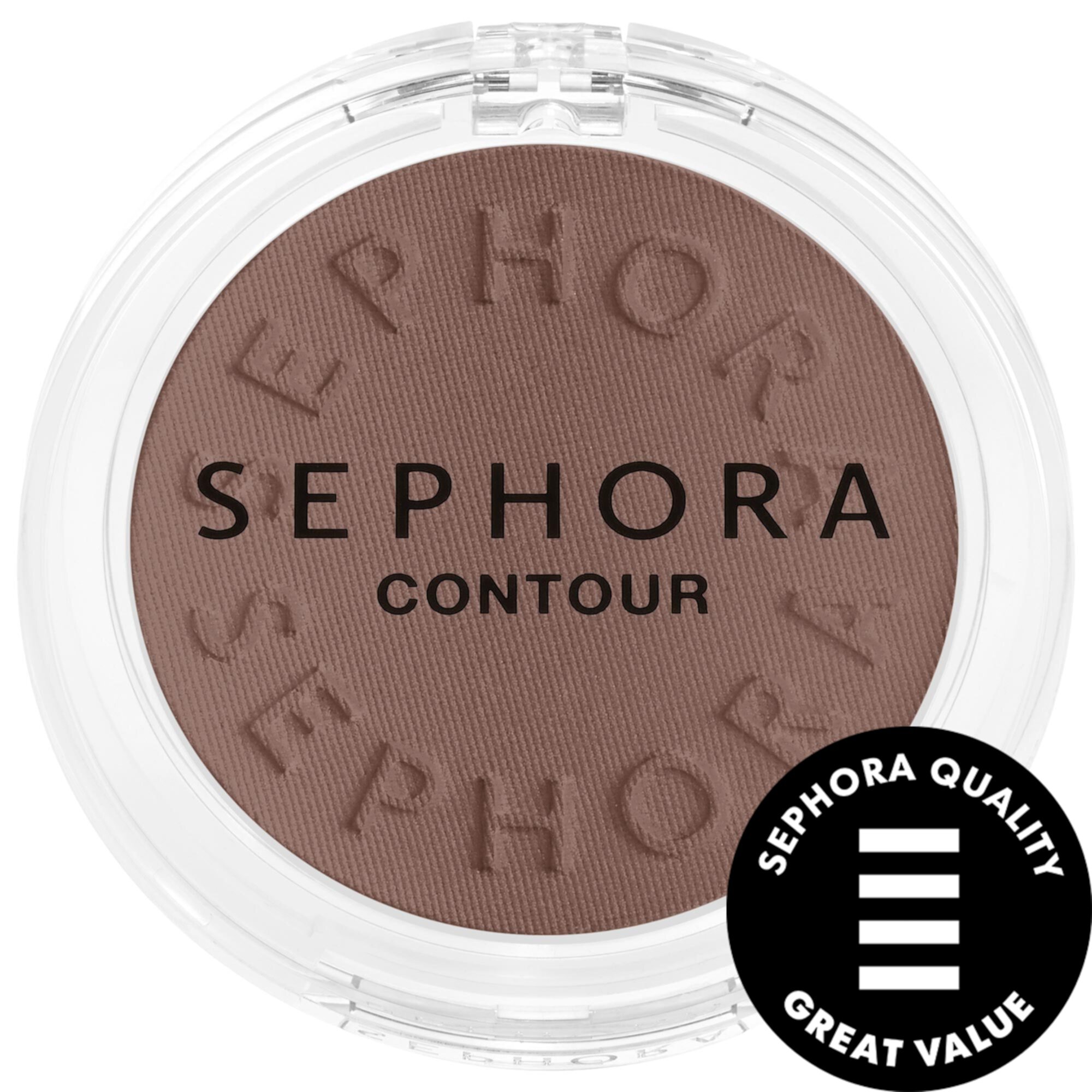 Матовая контурная пудра Sephora Colorful® для легкого скульптинга, 4 звена. Sephora Collection