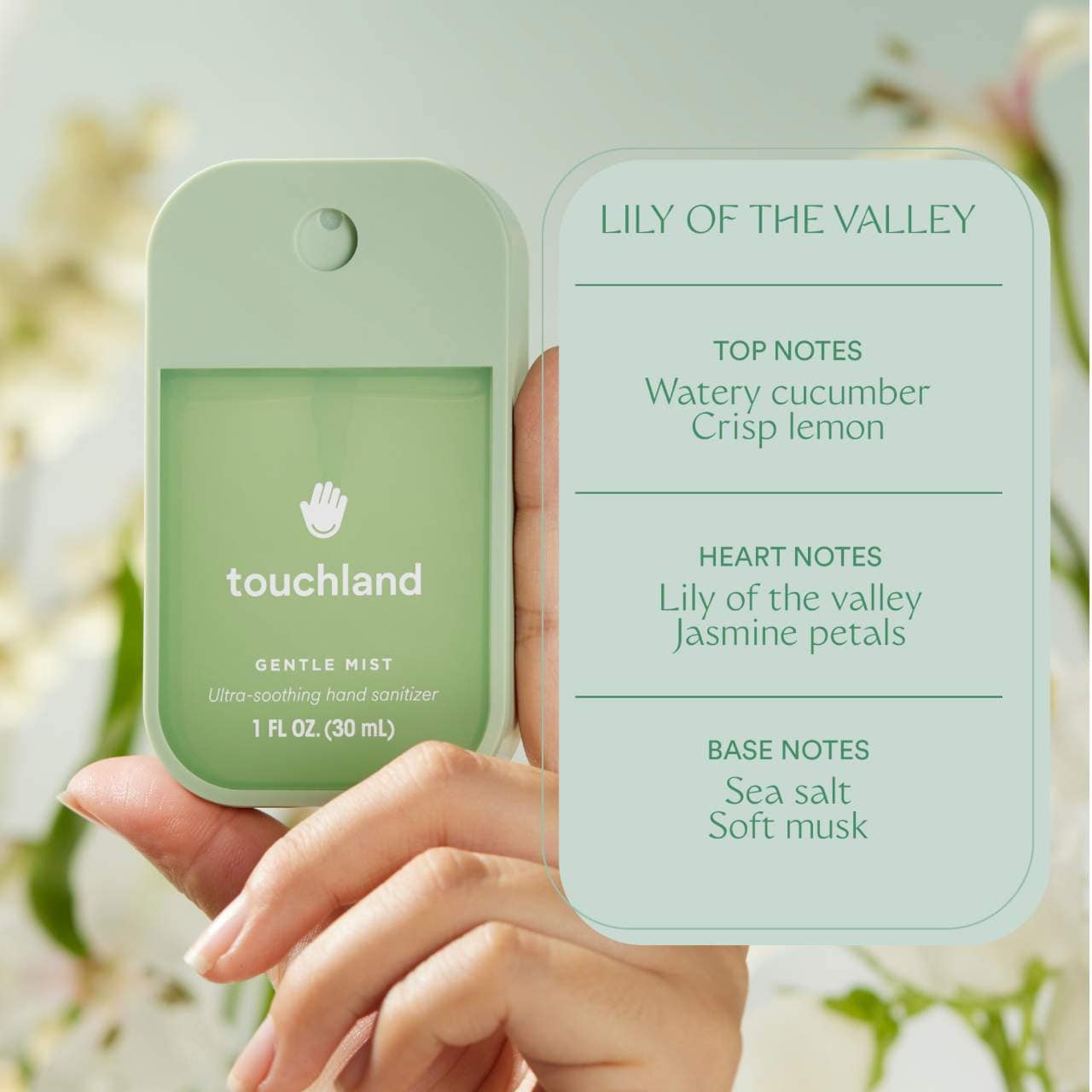 Gentle Mist Ultra-Soothing Hand Sanitizer Touchland