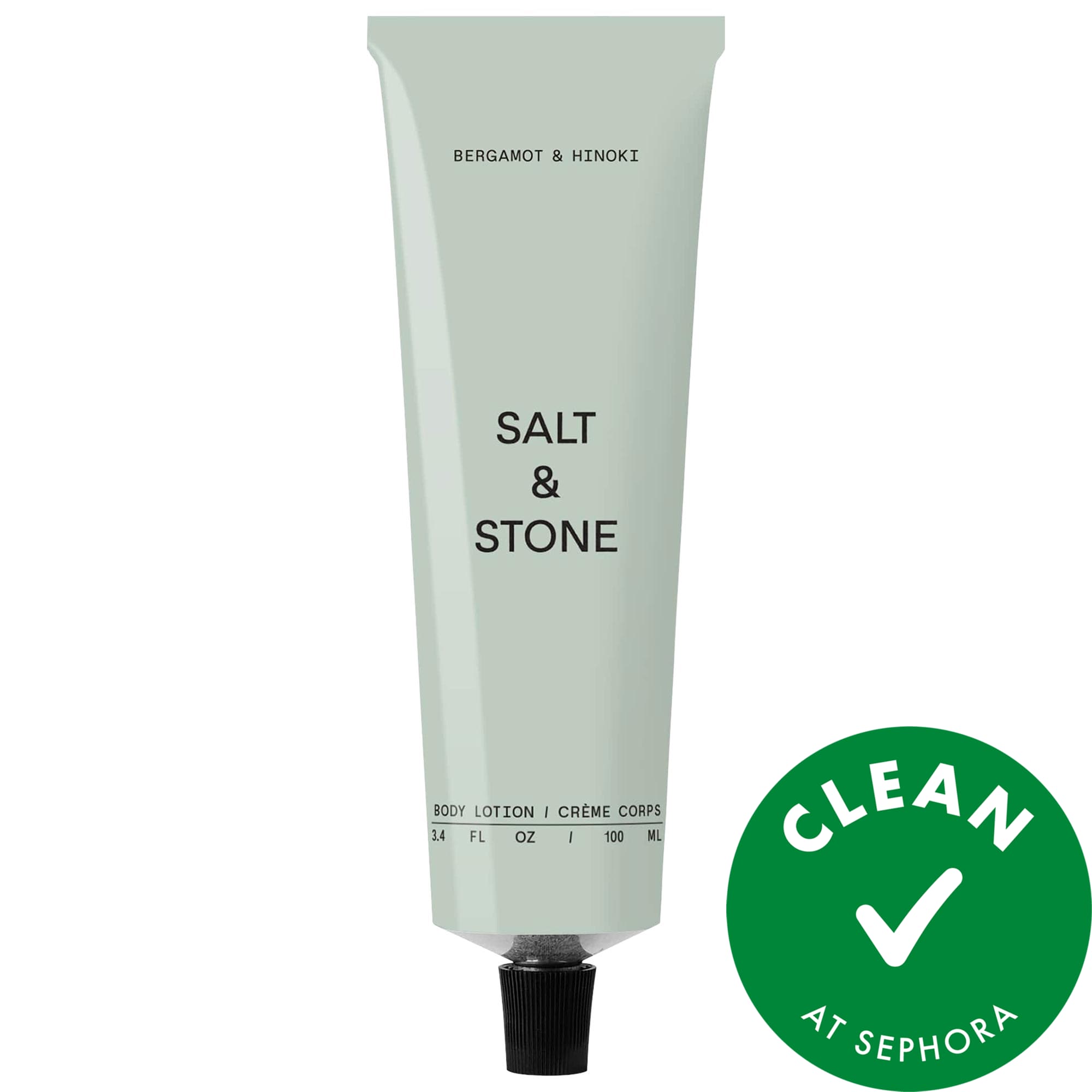 Bergamot & Hinoki Hydrating Body Lotion with Niacinamide Salt & Stone