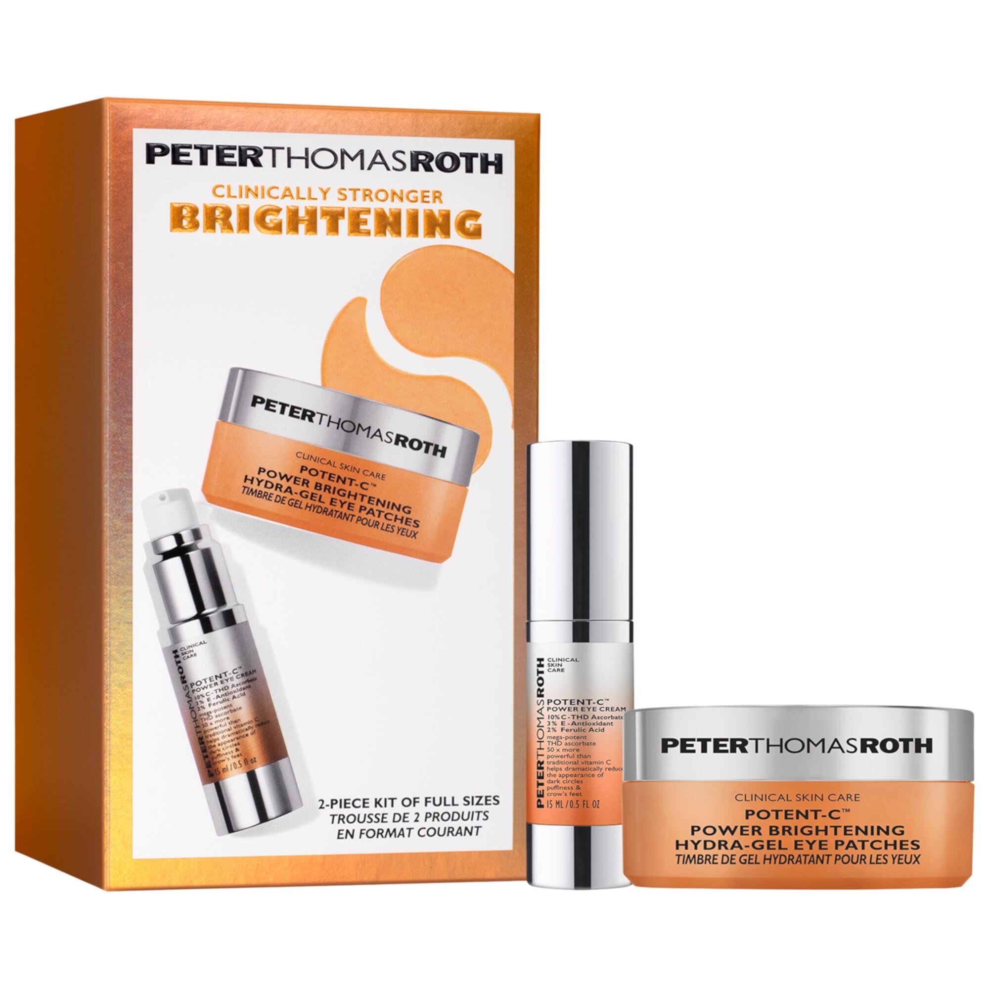 Clinically Stronger ​Brightening​ Full-Size 2-Piece Kit Peter Thomas Roth
