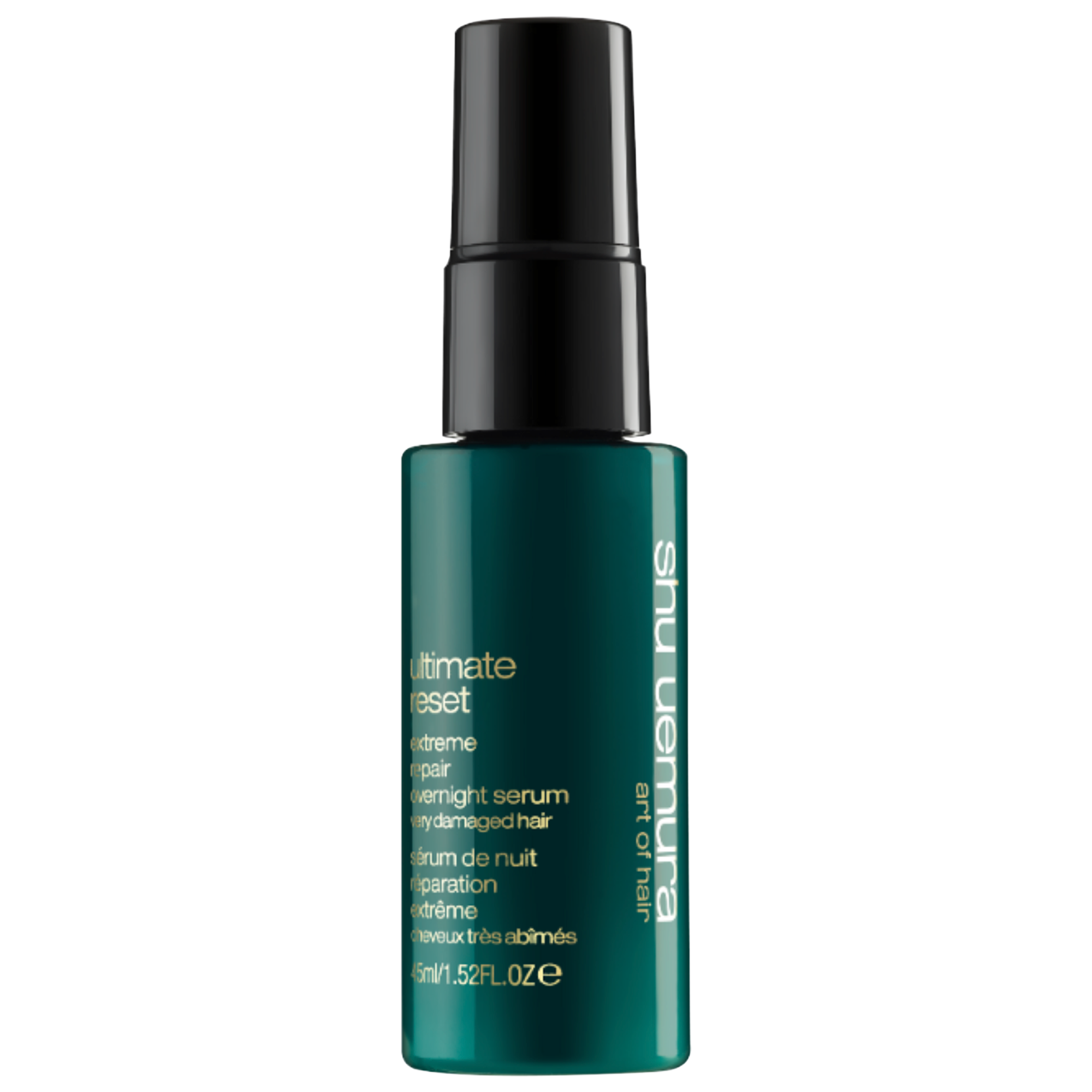 Ultimate Reset Repairing Night Serum for Damaged Hair Shu uemura