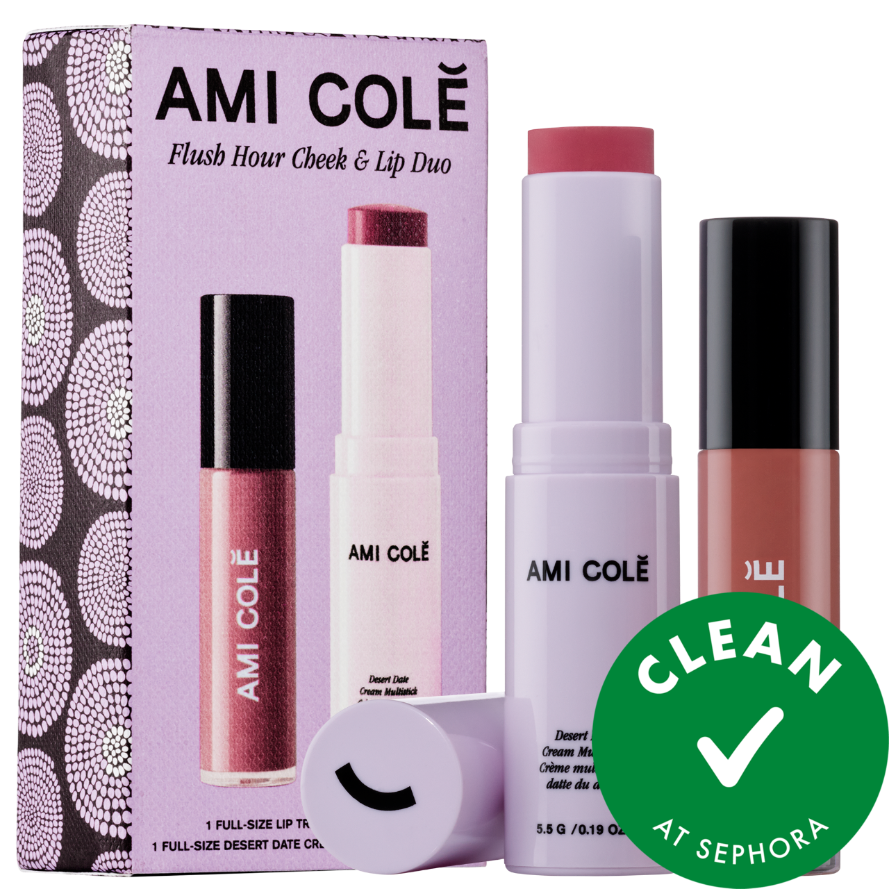 Flush Hour Cream Blush & Lip Oil Set Ami Colé