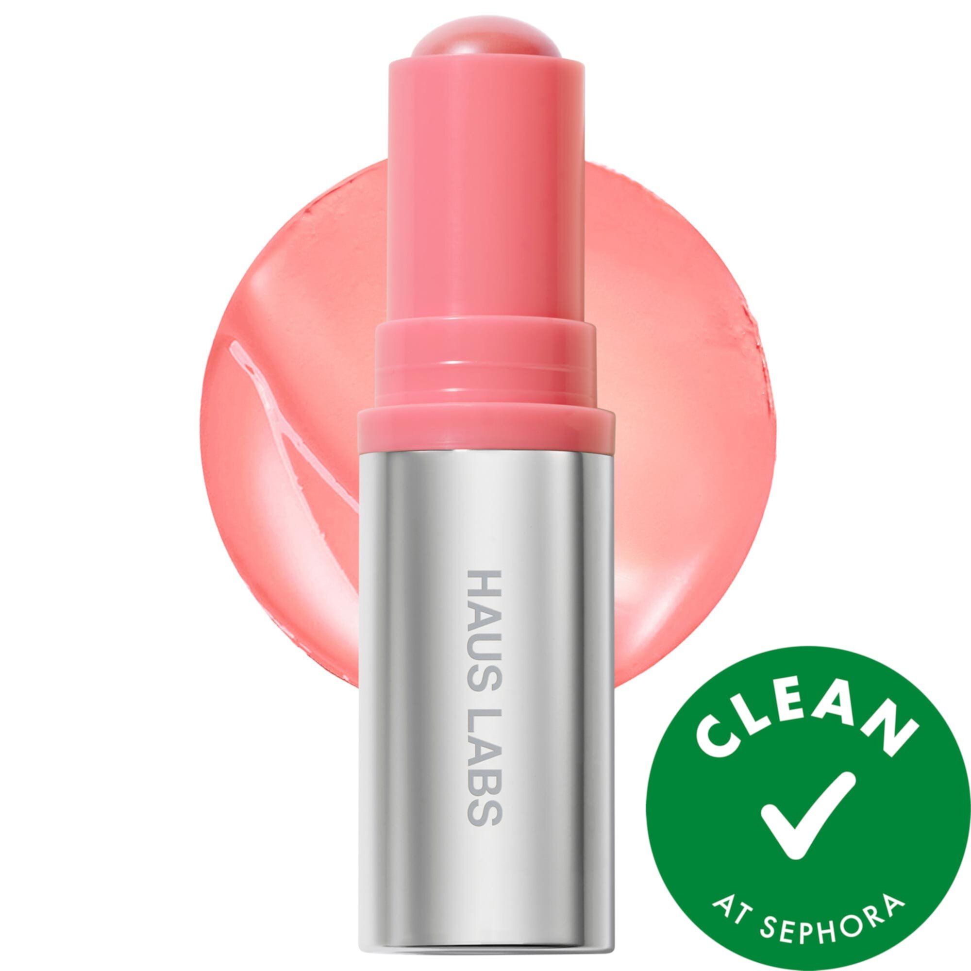 Color Fuse Longwear Hydrating Glassy Lip + Cheek Blush Balm Stick HAUS LABS BY LADY GAGA