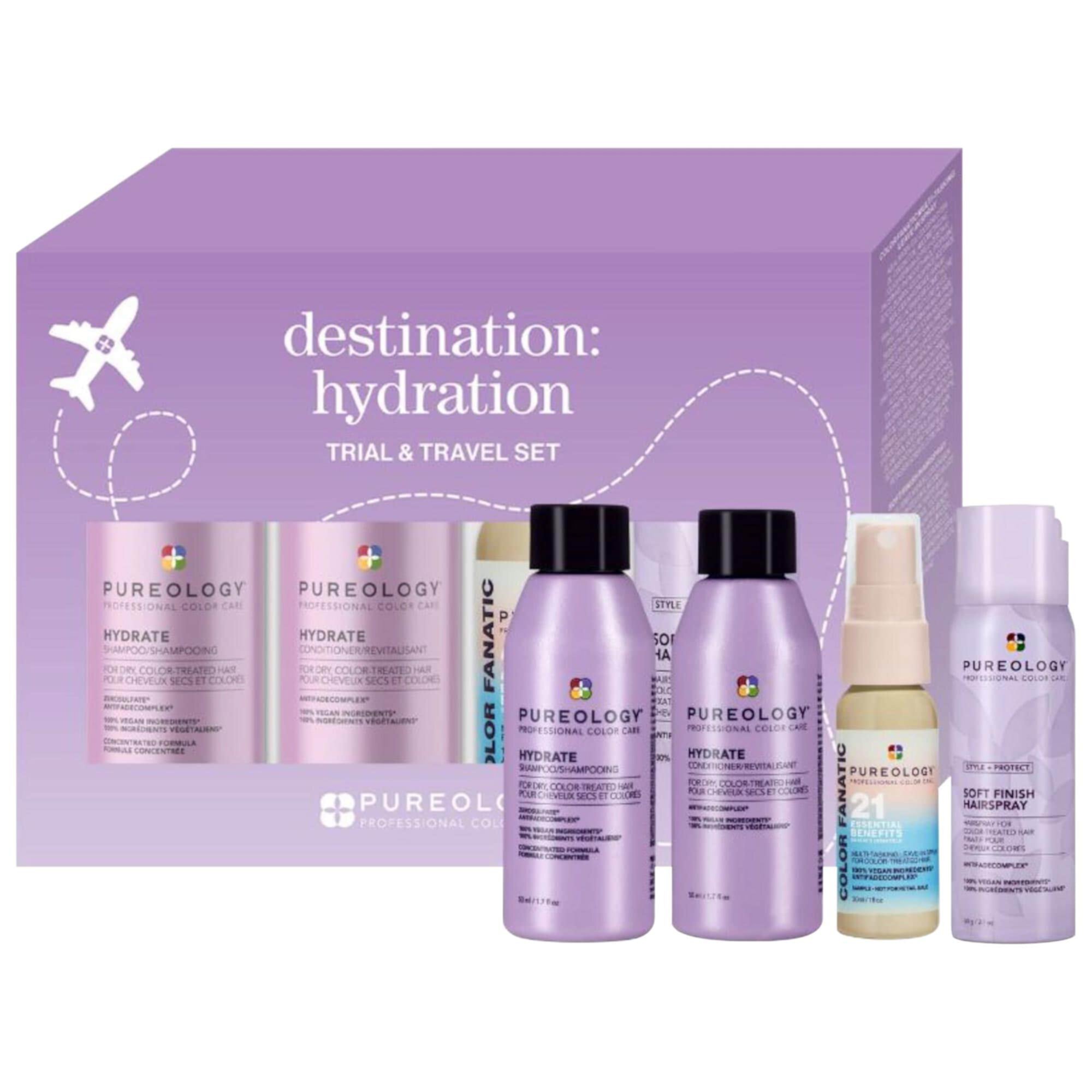 Mini On-The-Go Hydrate Hair Kit Pureology