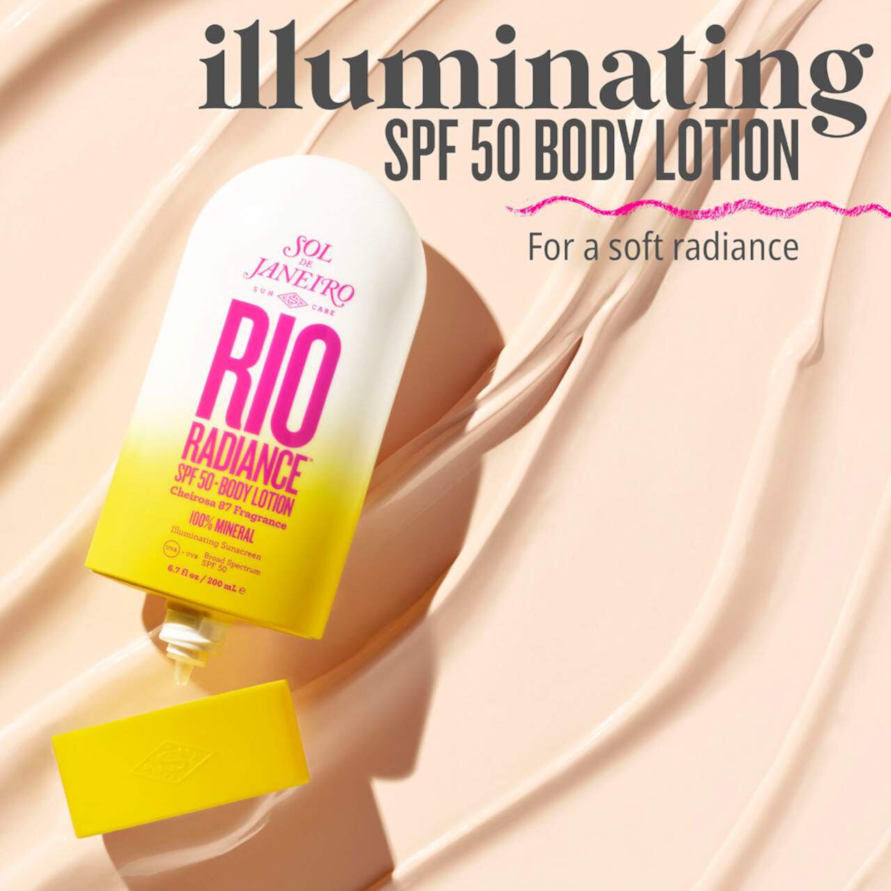 Rio Radiance™ SPF 50 Mineral Body Lotion Sunscreen with Niacinamide Sol de Janeiro