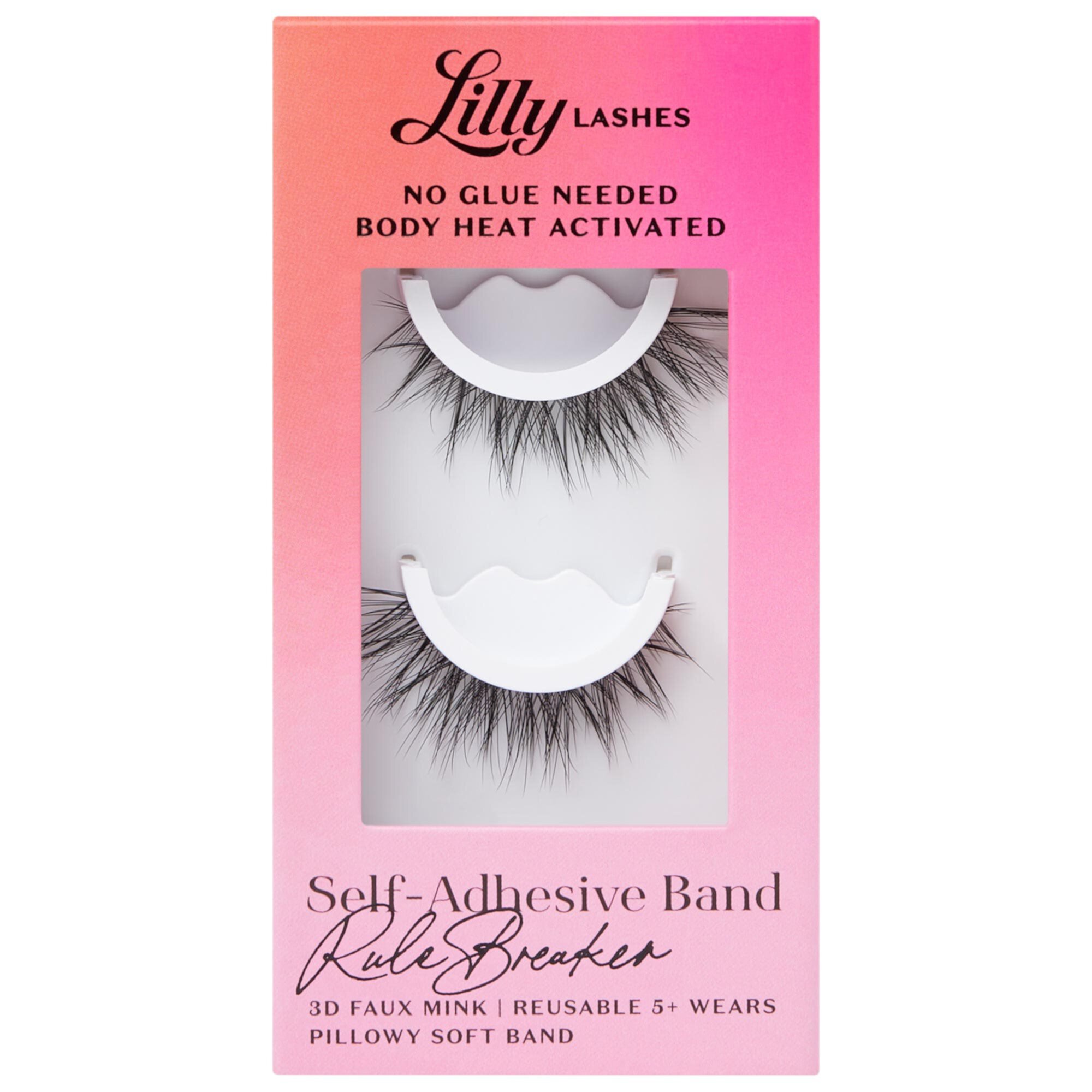 Легкие в нанесении объемные водостойкие самоклеящиеся ресницы Lilly Lashes