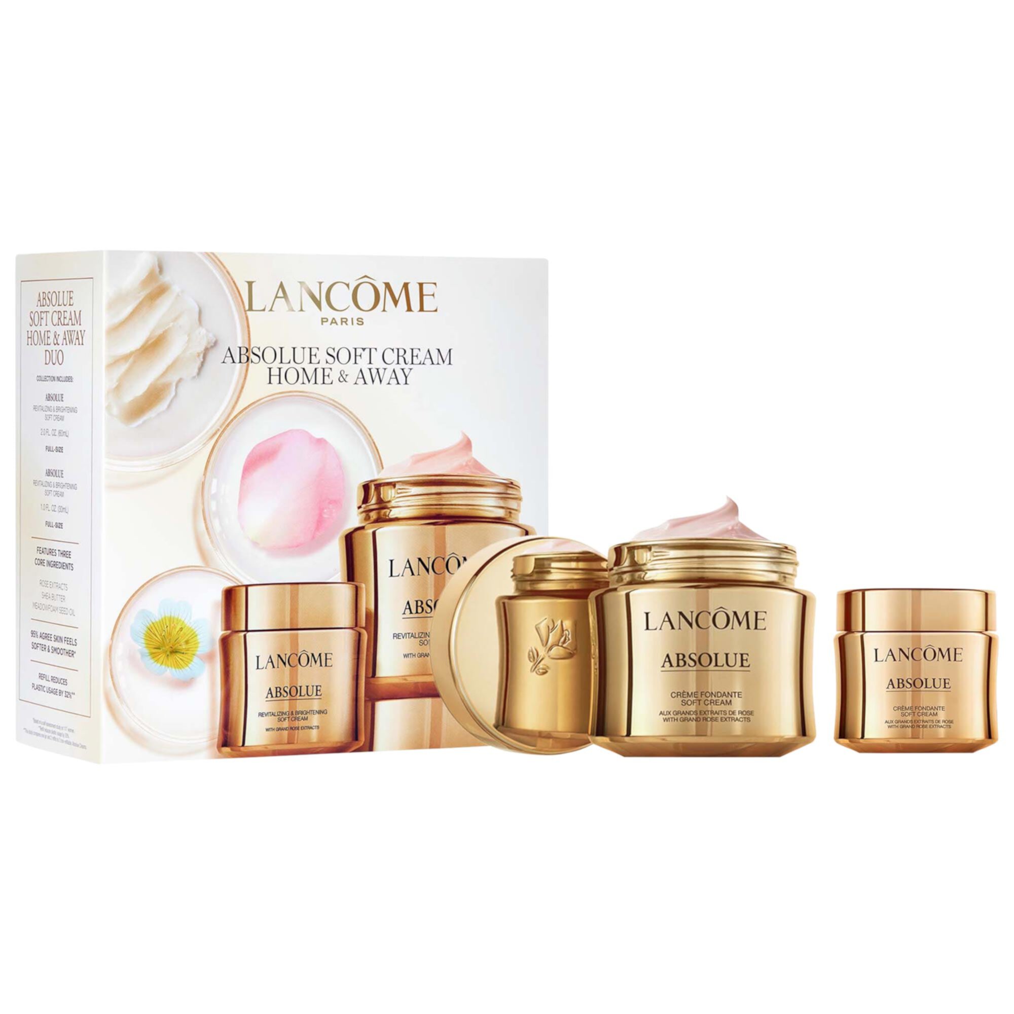 Absolue Home & Away Face Moisturizer Gift Set Lancome