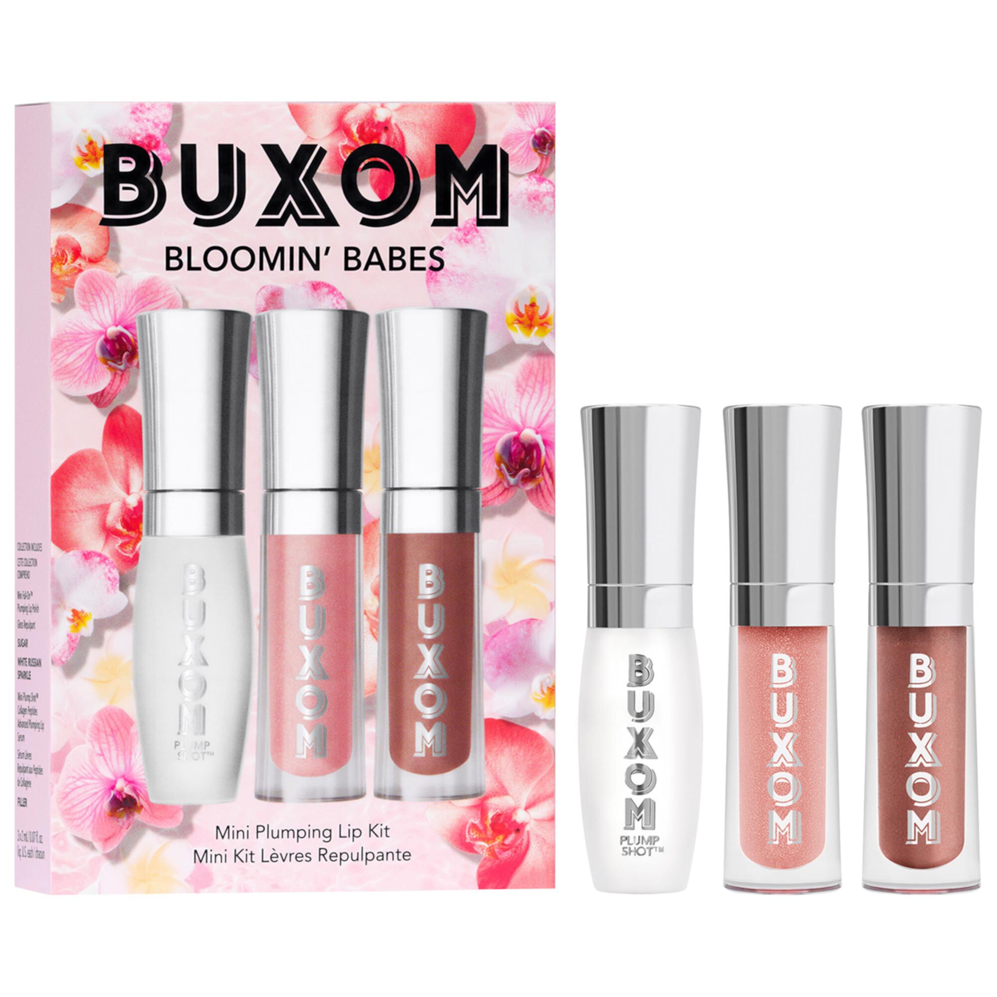 Mini Bloomin' Babes Plumping Lip Gloss Set Buxom