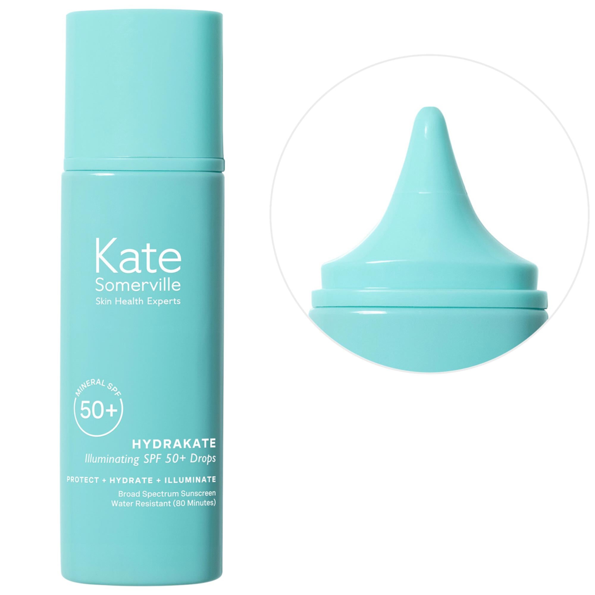 Hydrakate Illuminating Sunscreen SPF 50+ Drops with Ectoin						 Kate Somerville