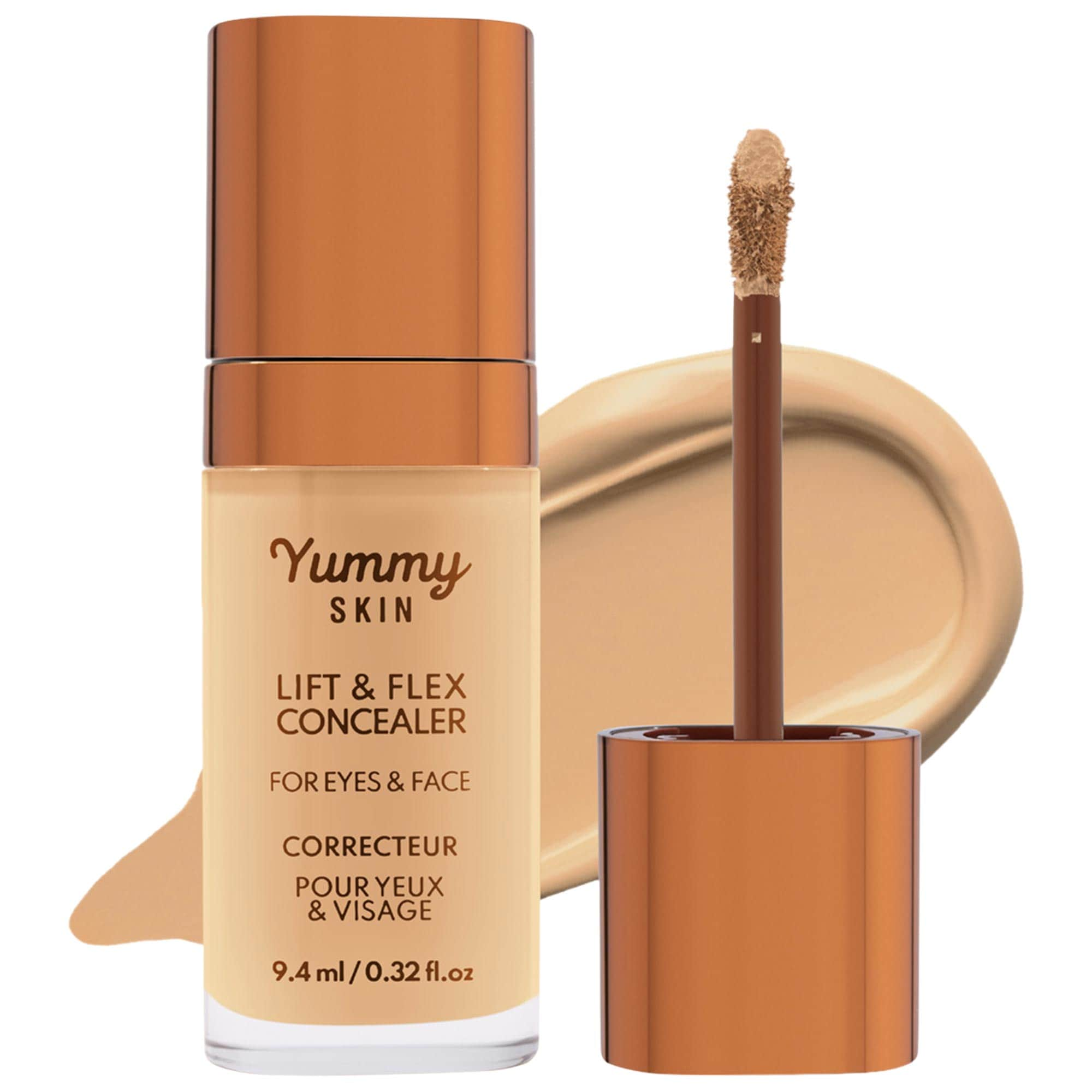 Yummy Skin Lift & Flex Hydrating Concealer With Hyaluronic Acid & Caffeine Danessa Myricks Beauty