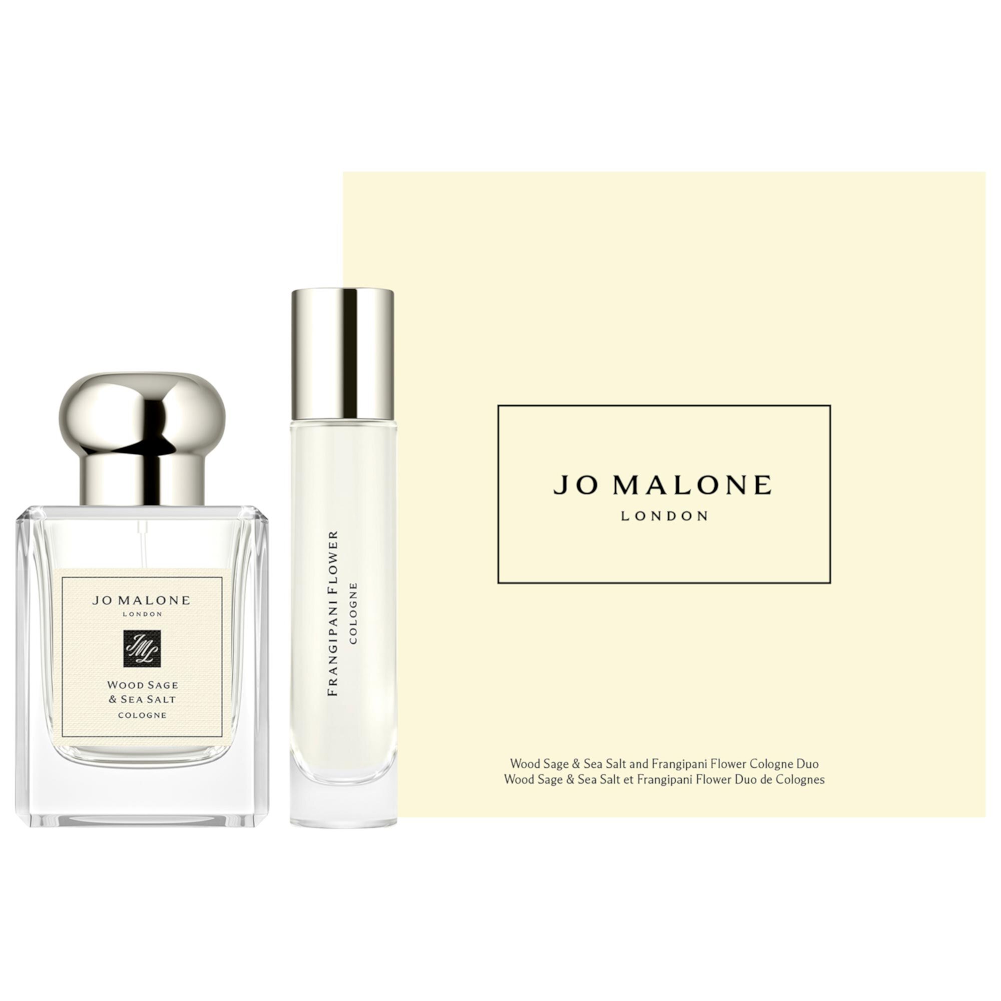 Wood Sage & Sea Salt and Frangipani Cologne Duo Set Jo Malone London