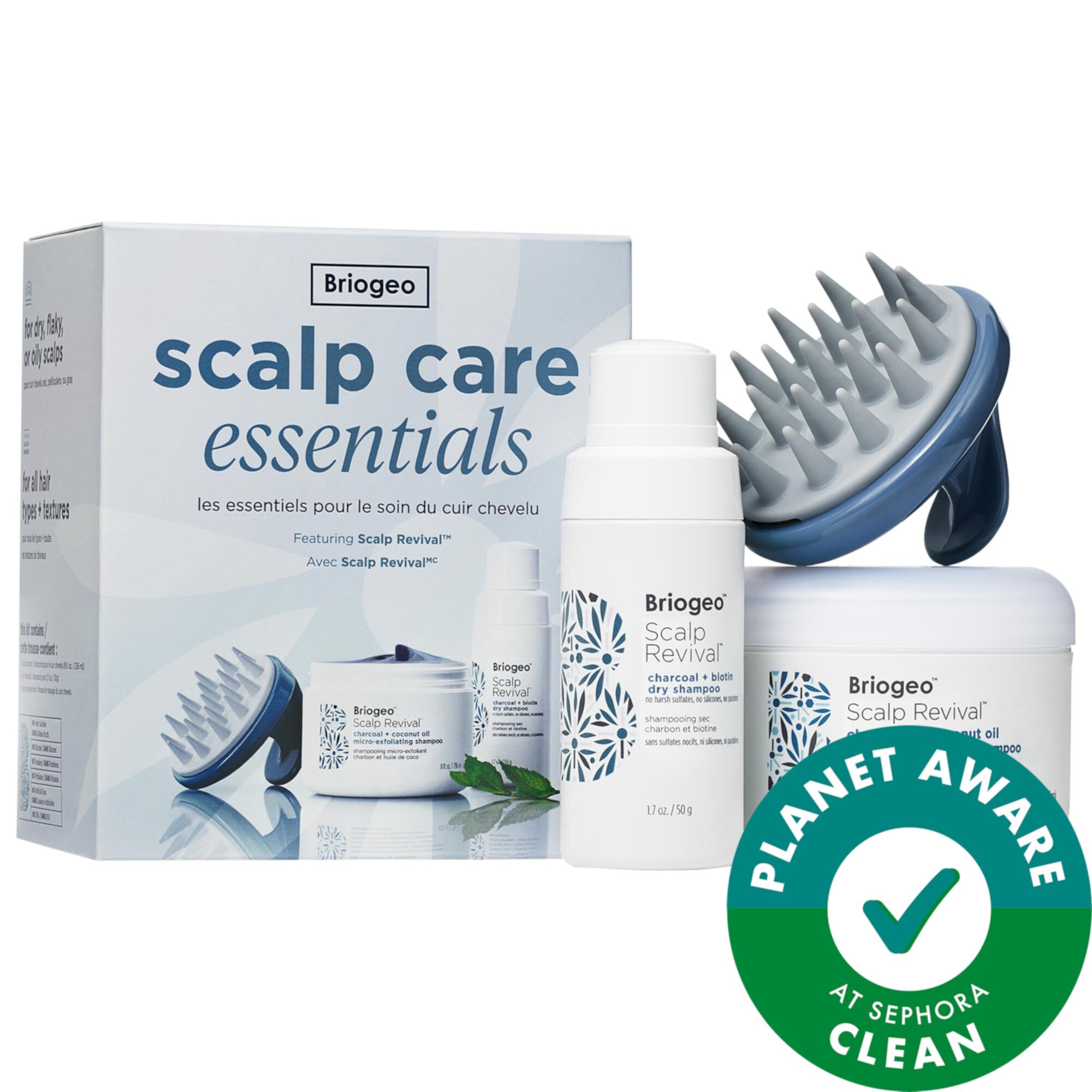 Scalp Revival Scalp Care Essentials Kit Briogeo