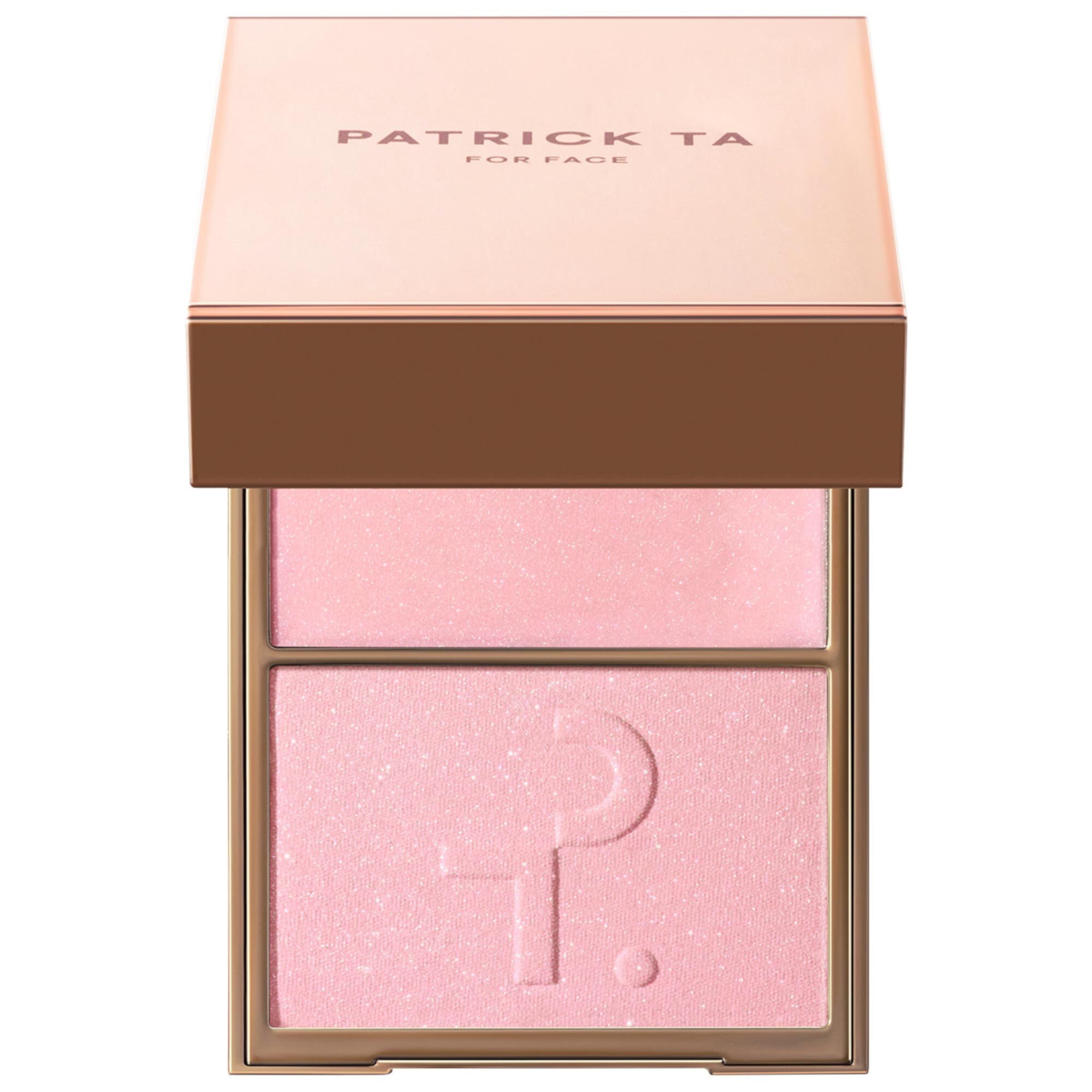 Major Glow Crème & Powder Light Reflecting Translucent Highlighter Duo PATRICK TA