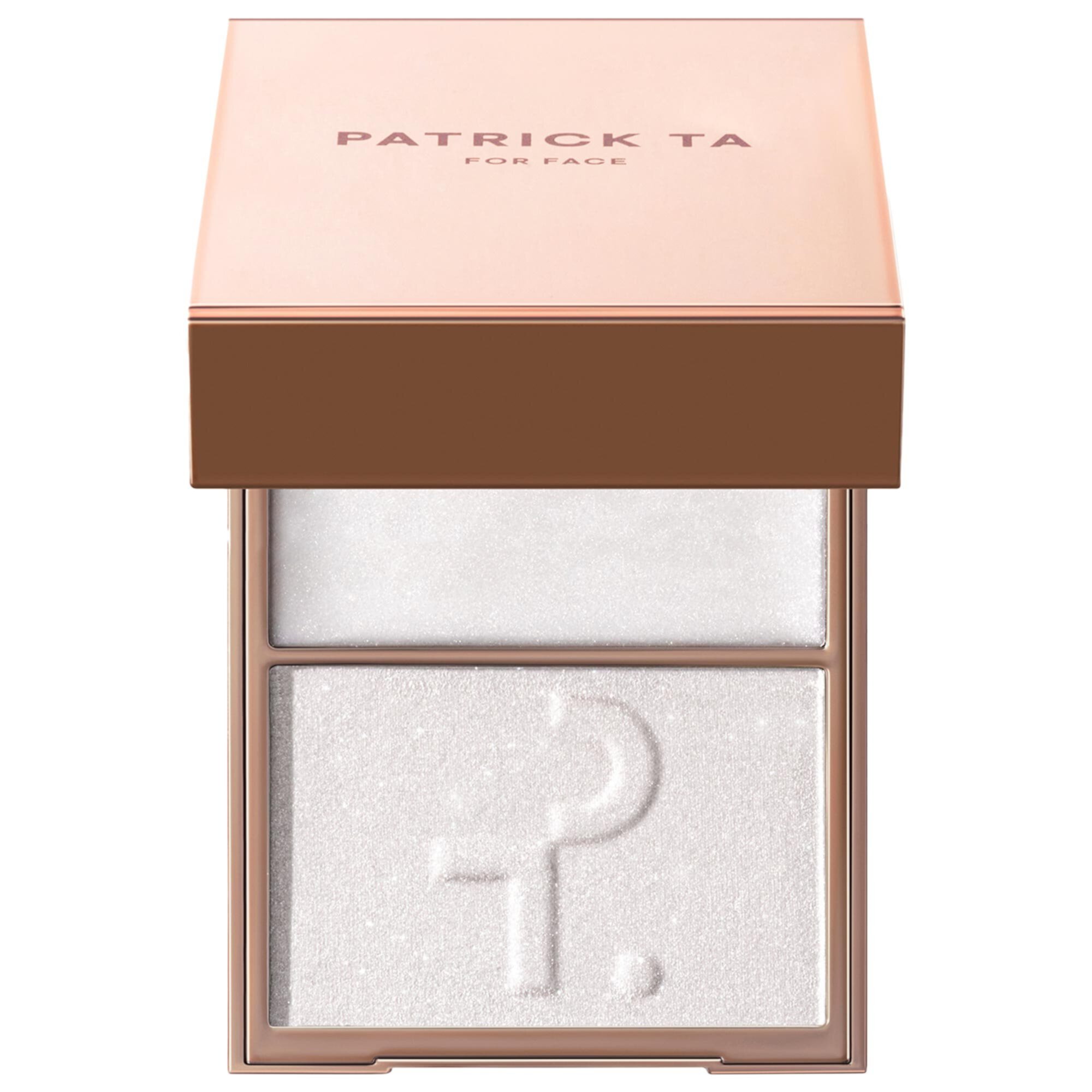 Major Glow Crème & Powder Light Reflecting Translucent Highlighter Duo PATRICK TA