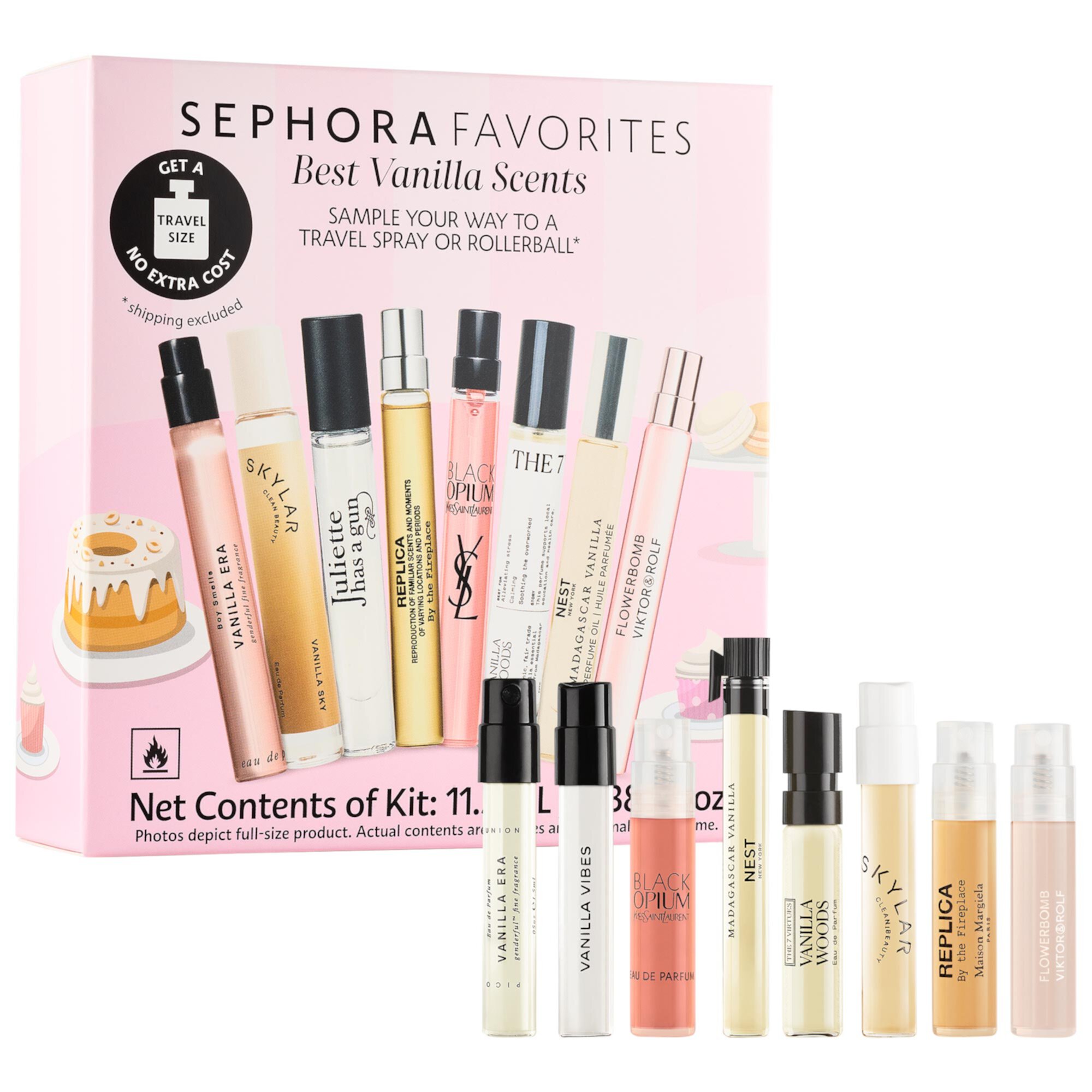 Vanilla Perfume Discovery Set Sephora Favorites