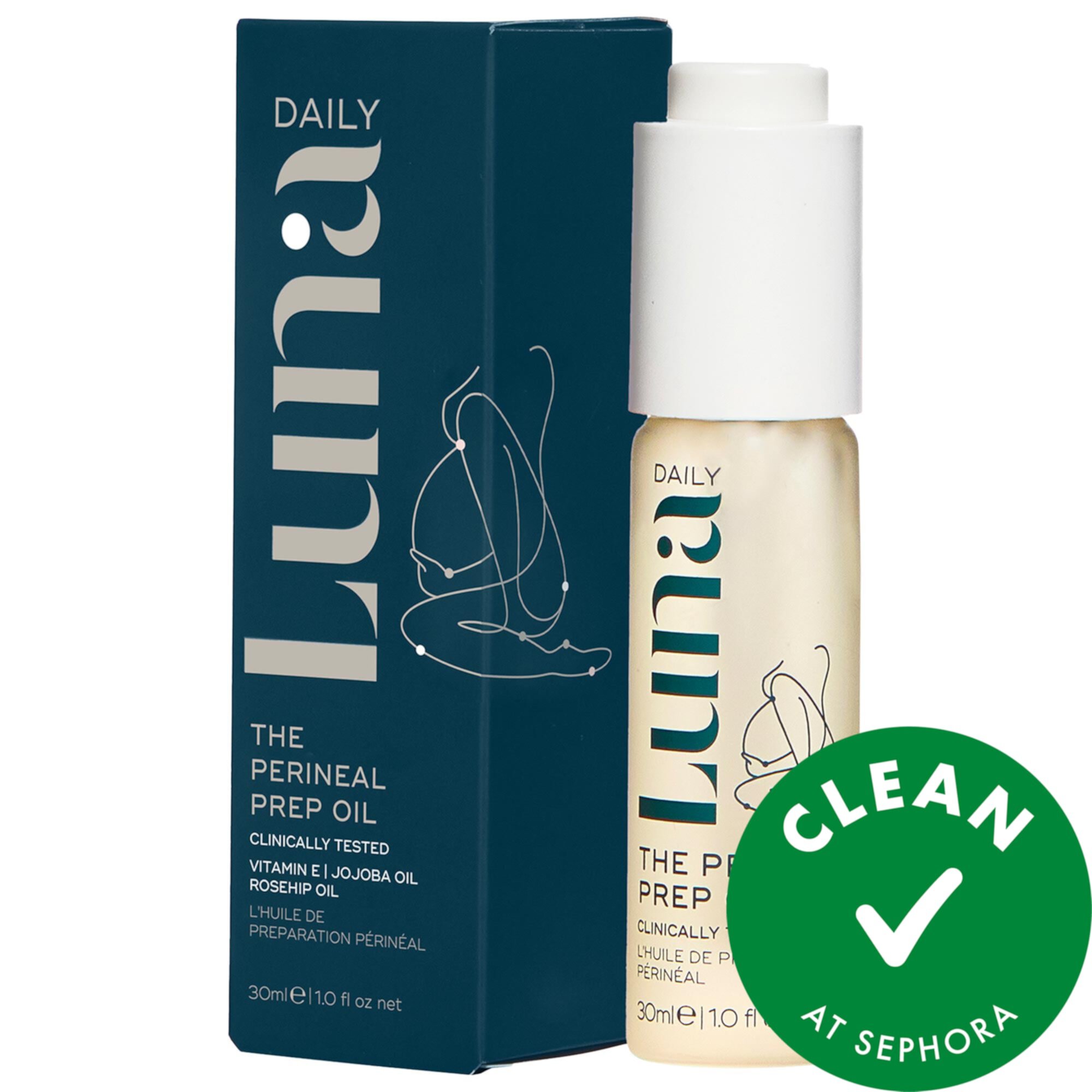 The Perineal Prep Massage Oil Luna Daily