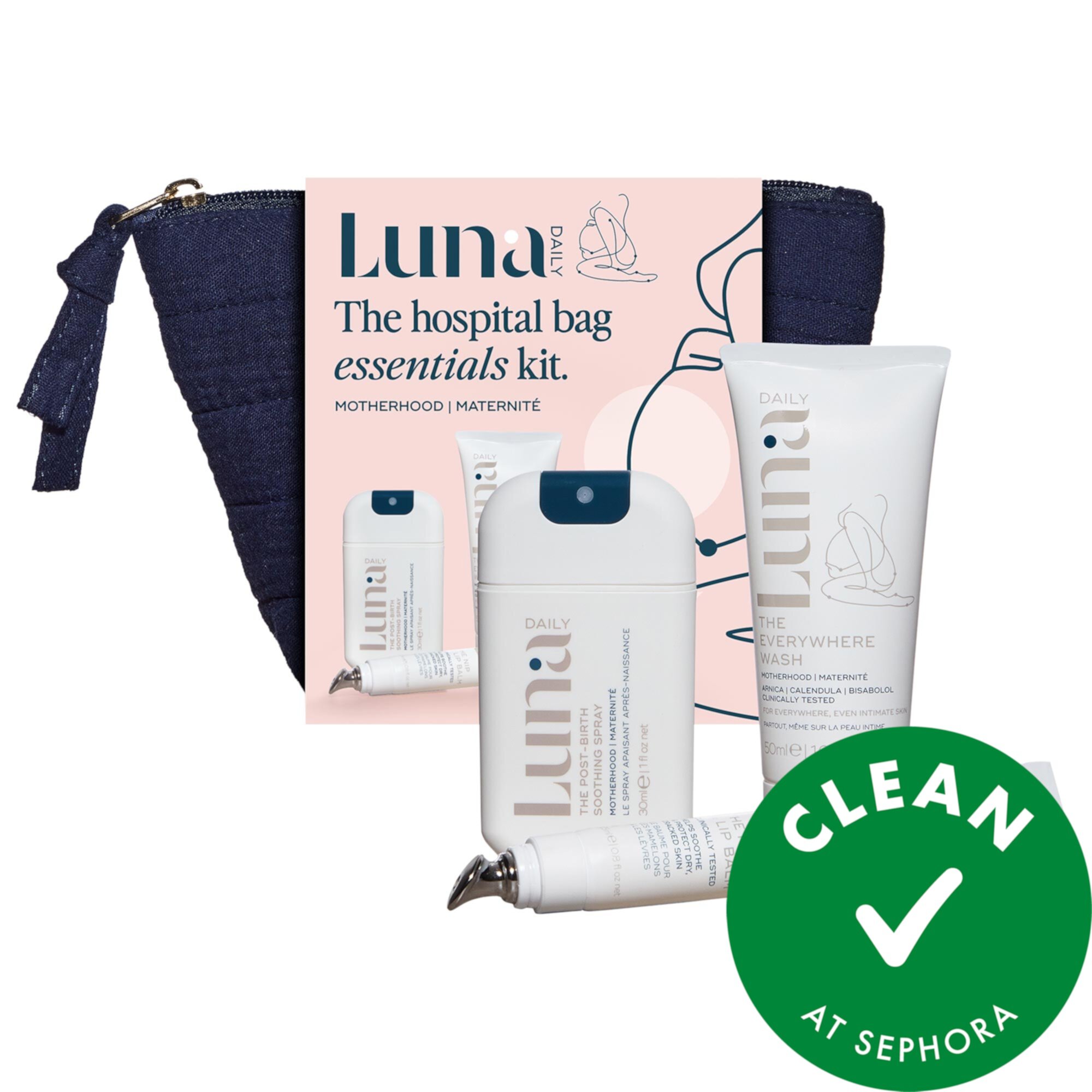 The Hospital Bag Essentials Kit Luna Daily