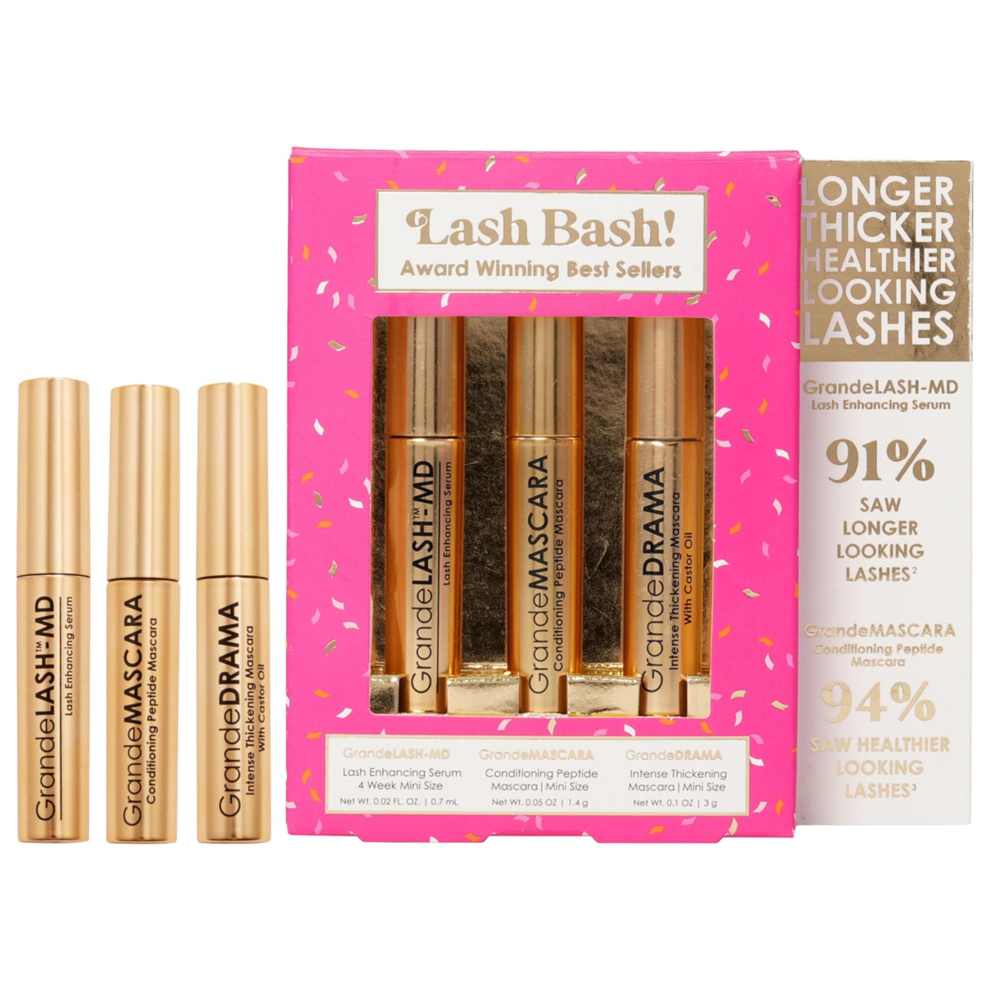 Lash Bash Set Grande Cosmetics