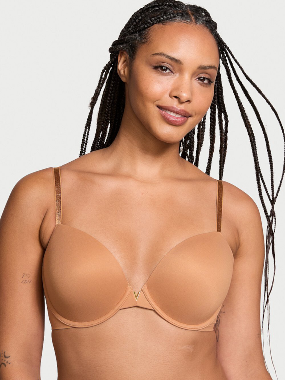 Smooth Lightly Lined Demi Bra Dream Angels
