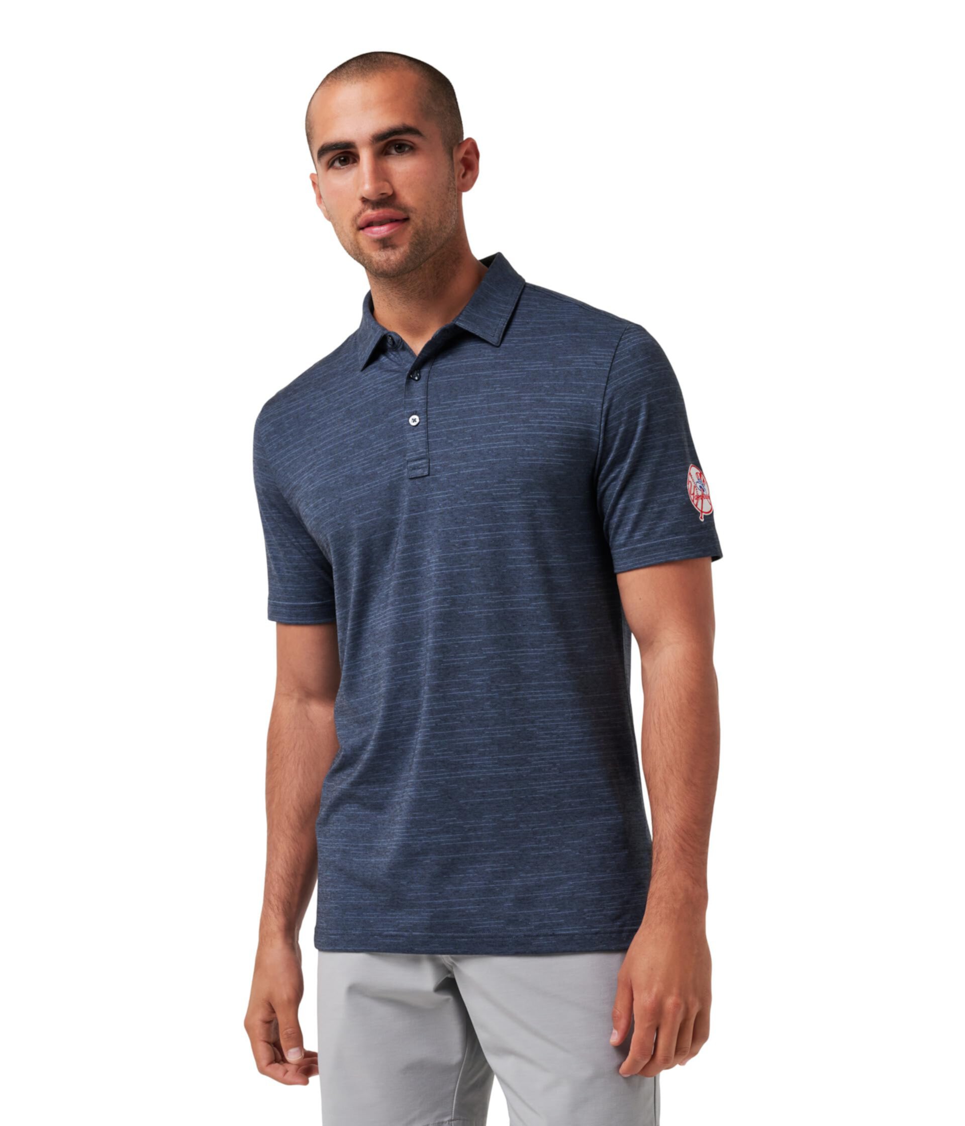 New York Yankees The Heater Polo TRAVIS MATHEW