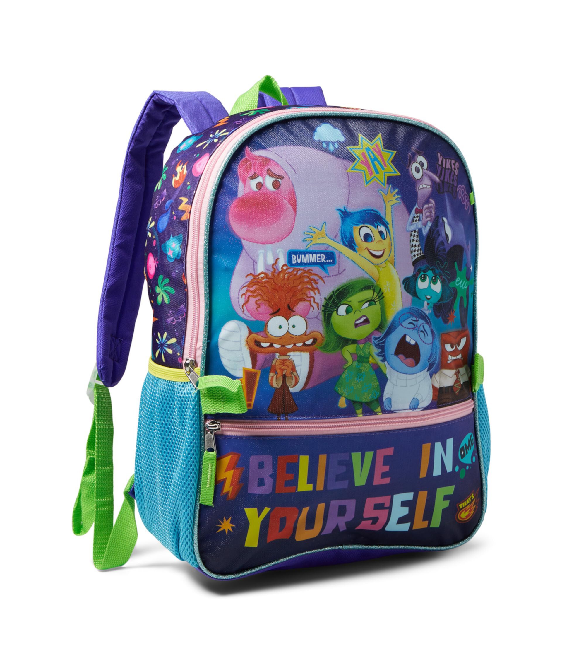 Inside Out Backpack Set (Little Kid/Big Kid) BIOWORLD Kids